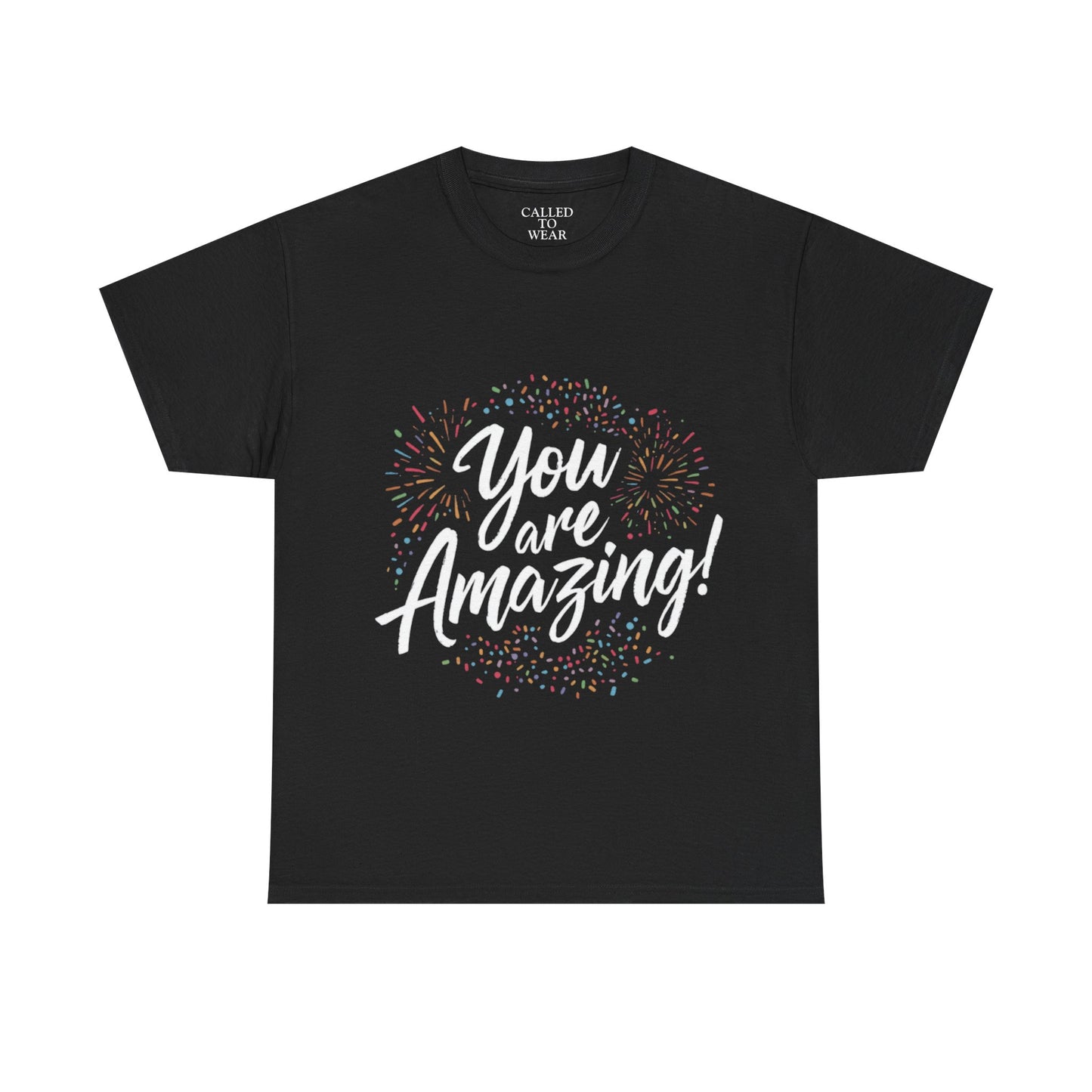 You Are Amazing! Tee | Encouragement Shirt, Confetti Graphic
