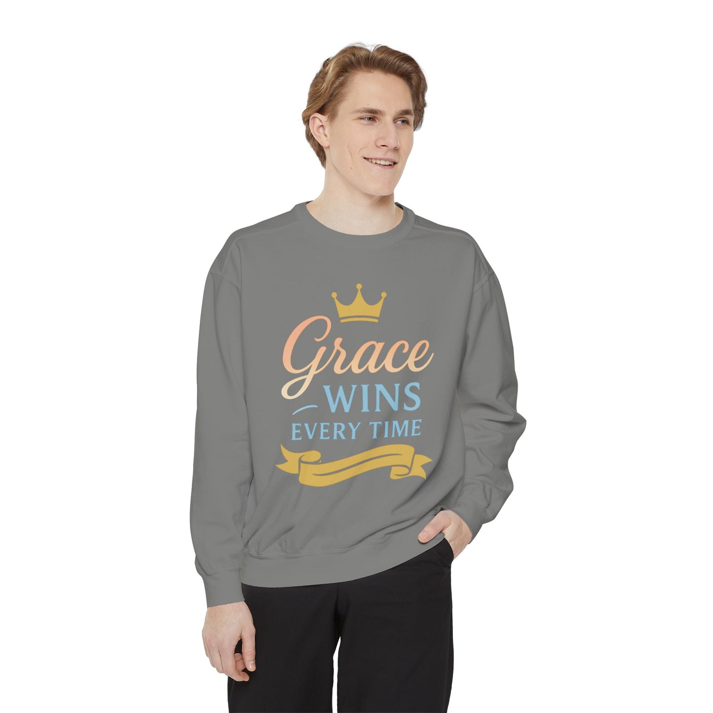 Grace Wins Inspirational Sweatshirt
