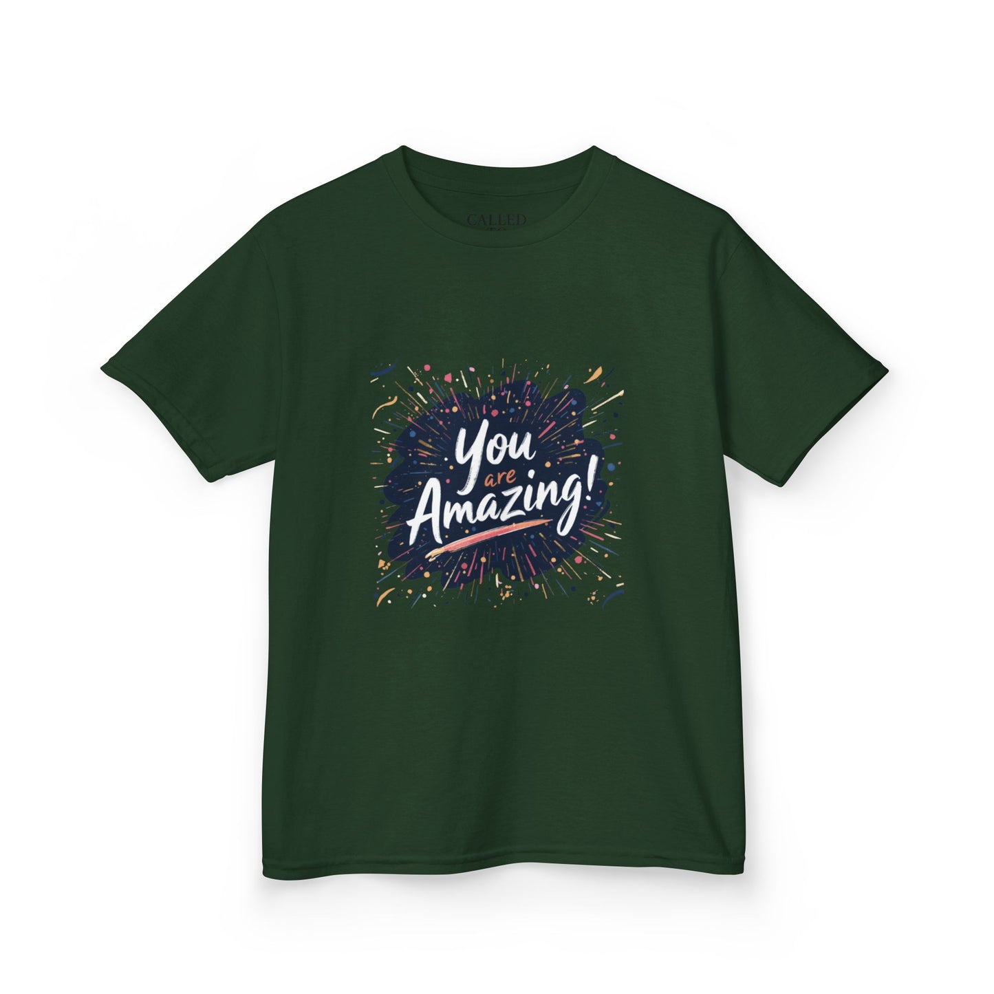You Amazing! Brushstroke Kids Tee | Handwritten Encouragement Shirt