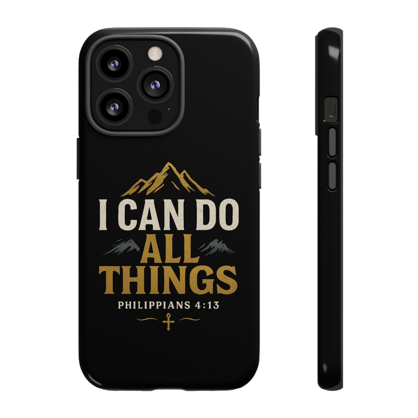 I Can Do All Things Phone Case, Inspirational Phone Cover, Christian Gift, Motivational Tech Accessory, Bible Verse Case, Tough Cases