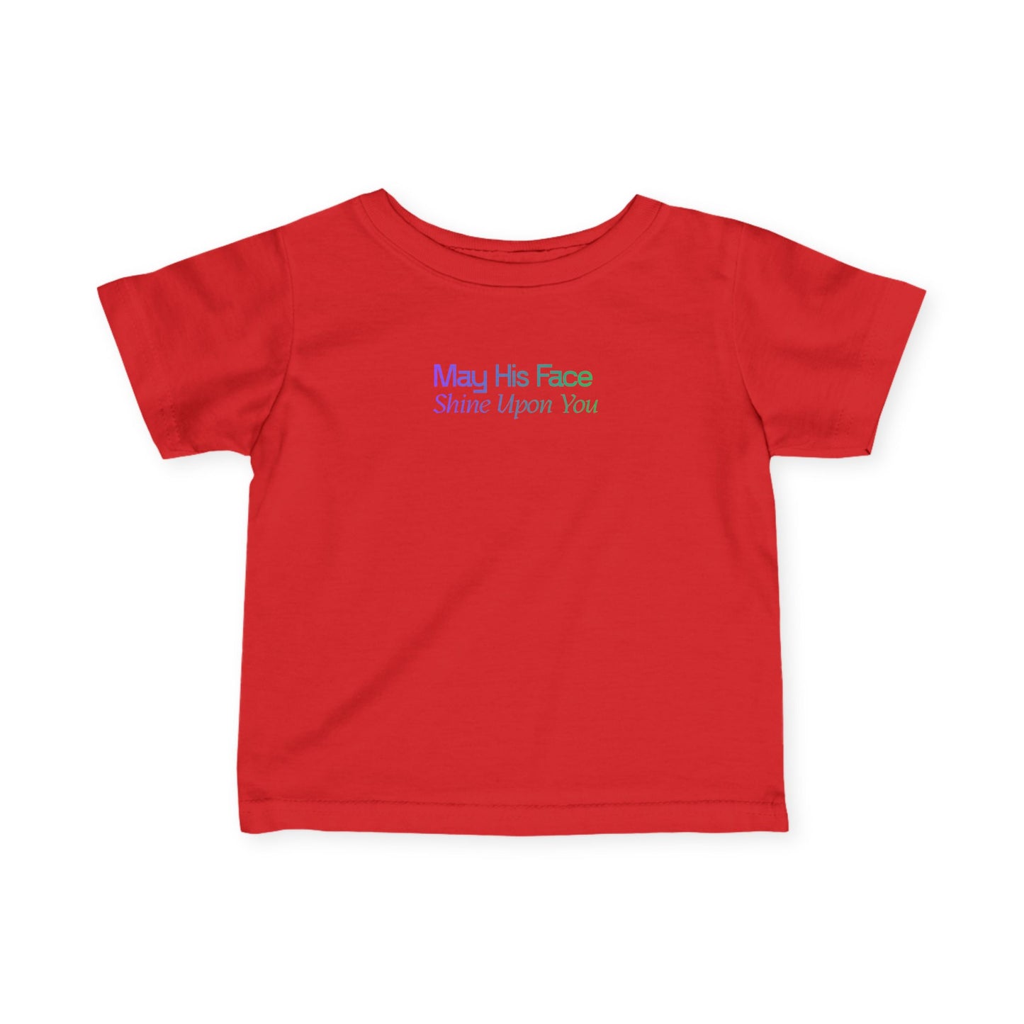 Quiet Blessing Infant Jersey Tee | Pastel Lettering, Soft Combed Cotton