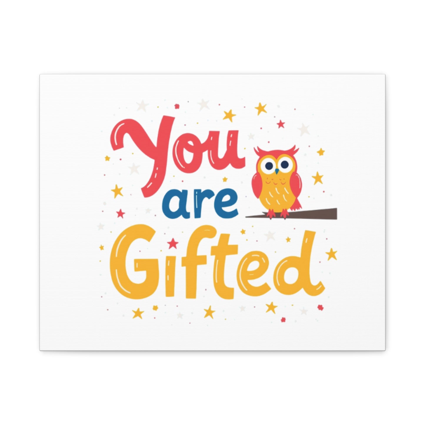 You Are Gifted Owl | Canvas