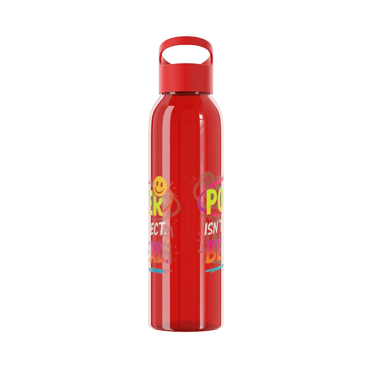 Sky Water Bottle - Colorful Motivational Drinkware, Perfect for Fitness, School, Gifts, and Wellness