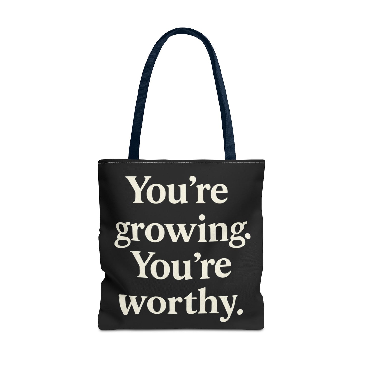 Empowering Affirmation Tote Bag 'You Are Enough' Inspirational Everyday Tote