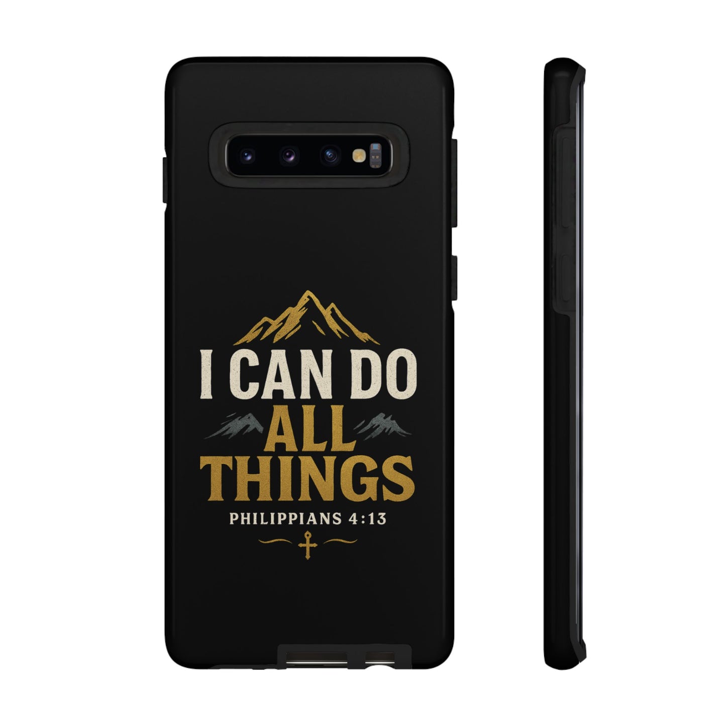 I Can Do All Things Phone Case, Inspirational Phone Cover, Christian Gift, Motivational Tech Accessory, Bible Verse Case, Tough Cases