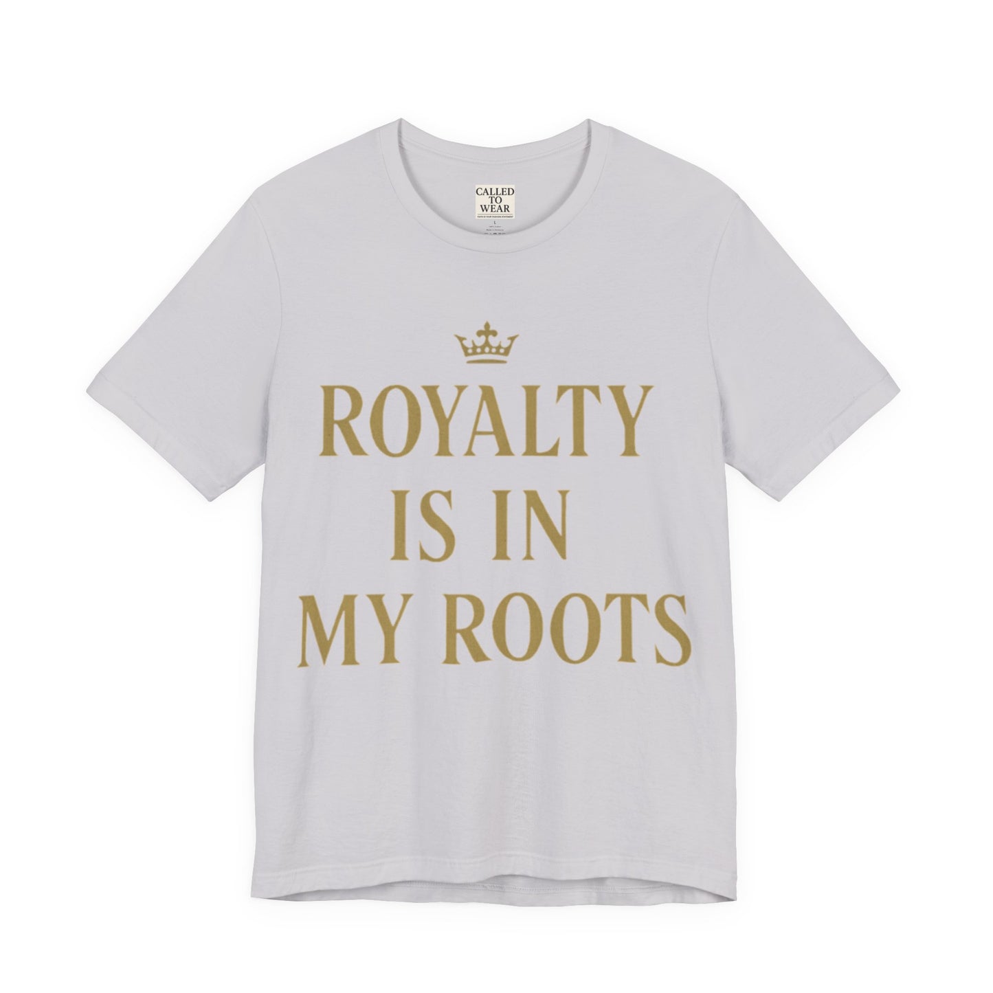 Royalty Roots Tee - Unisex Jersey Short Sleeve T-Shirt, Perfect for Family Gatherings, Casual Outings, Birthdays, Gifts