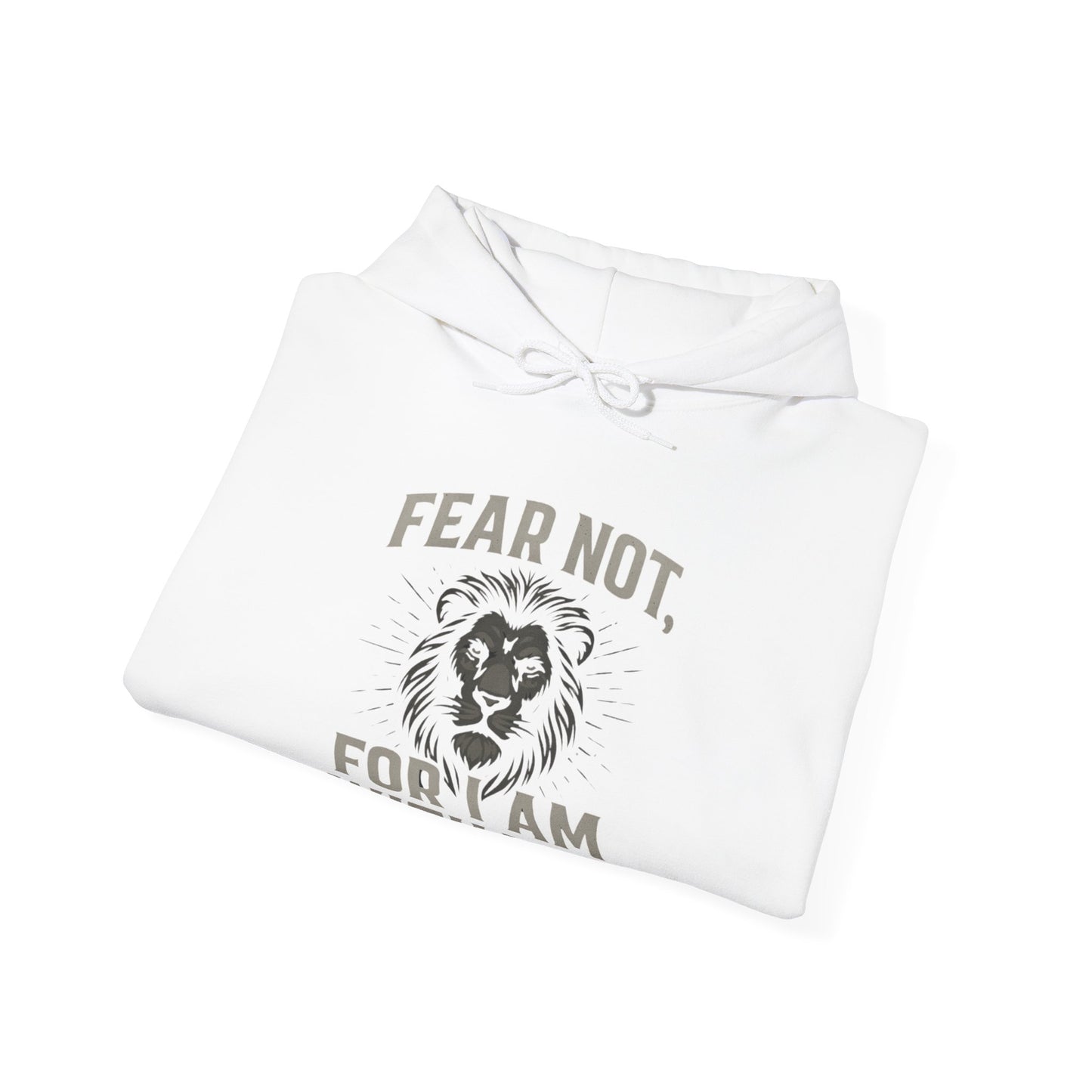 Fear Not Hoodie - Unisex Heavy Blend Sweatshirt, Inspirational Gift, Cozy Apparel, Perfect for Everyday Wear, Bible Verse Clothing