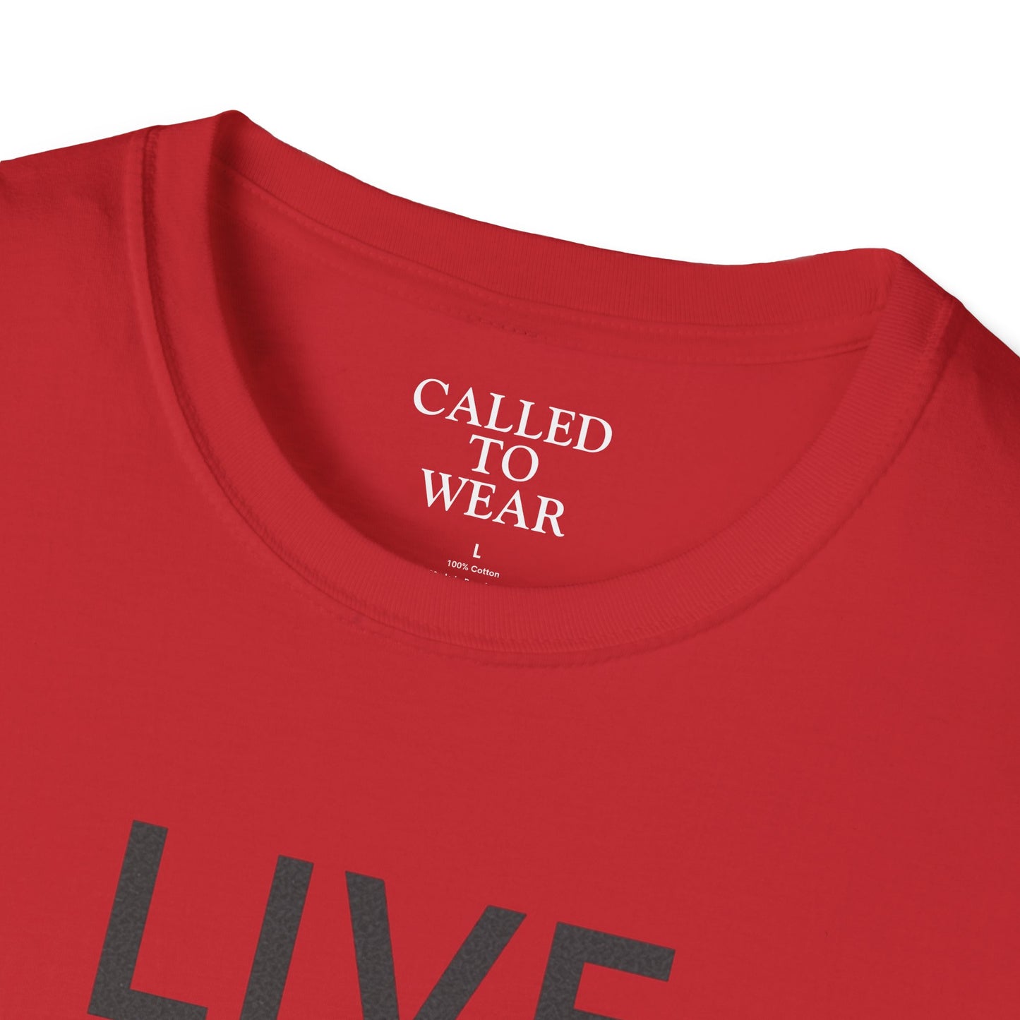 Live Boldly Love Deeply T-Shirt | Inspirational Typography Tee