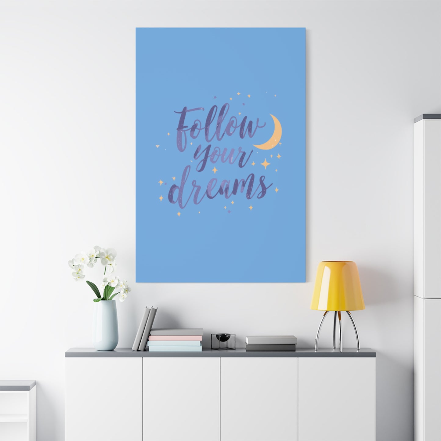 Follow Your Dreams Canvas | Matte Stretched Wall Art