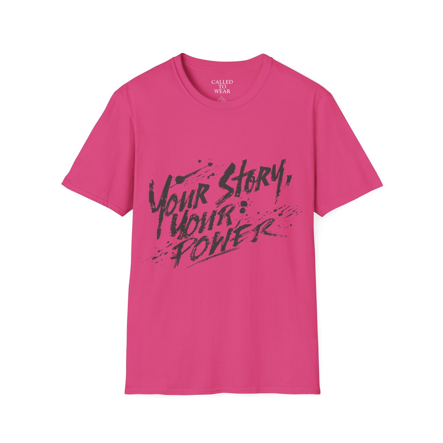 Your Story Your Power T-Shirt | Inspirational Script Typography