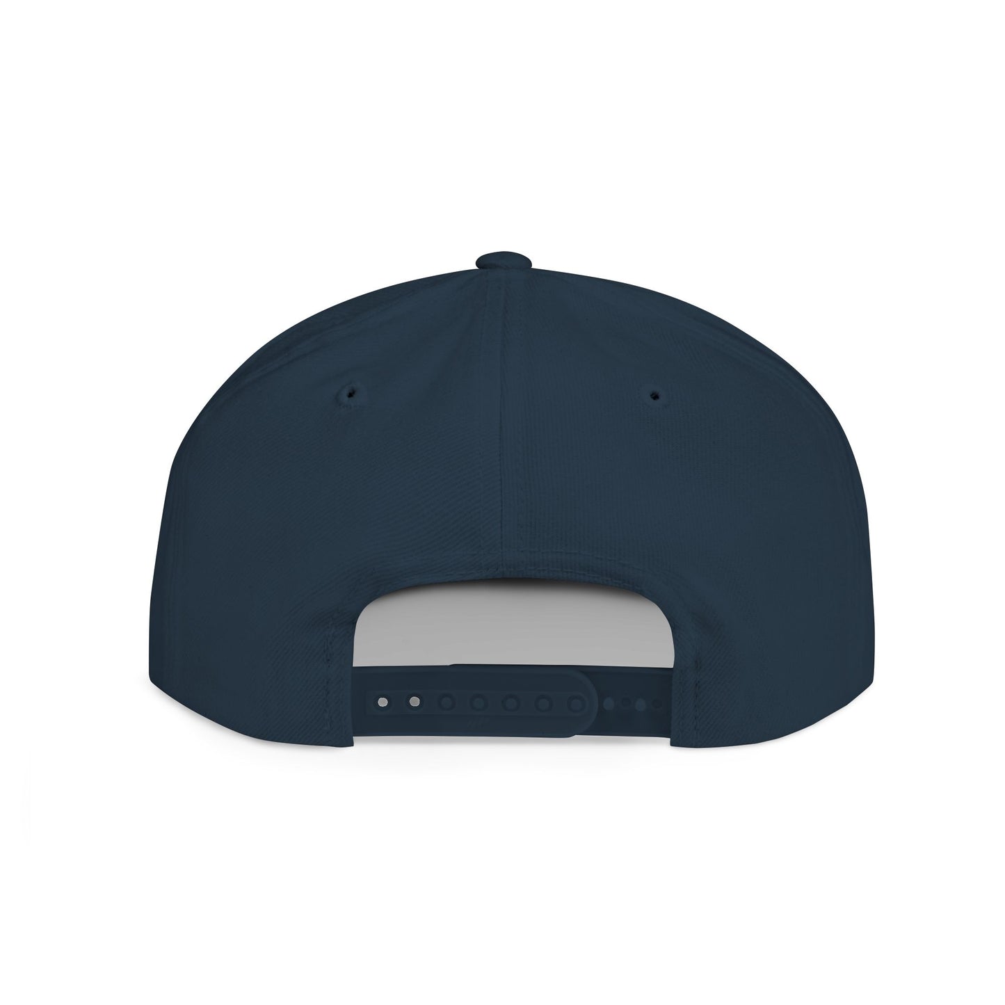 Snapback Hat Minimal 'I see It. I Build It' Embroidered Flat Bill Cap
