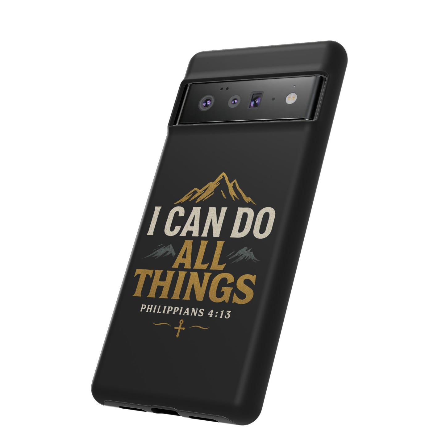 I Can Do All Things Phone Case, Inspirational Phone Cover, Christian Gift, Motivational Tech Accessory, Bible Verse Case, Tough Cases