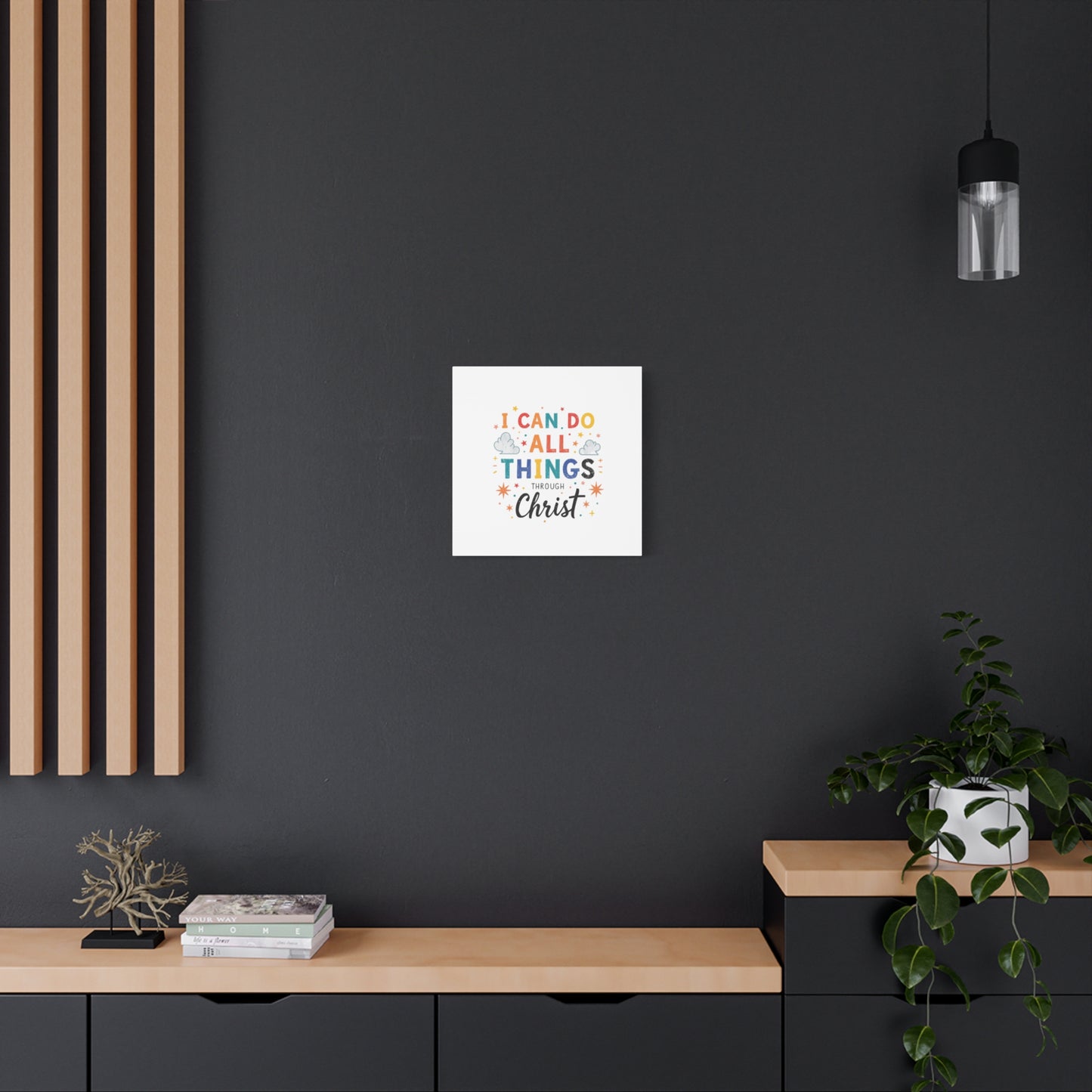 I Can Do All Things Through Christ Matte Canvas