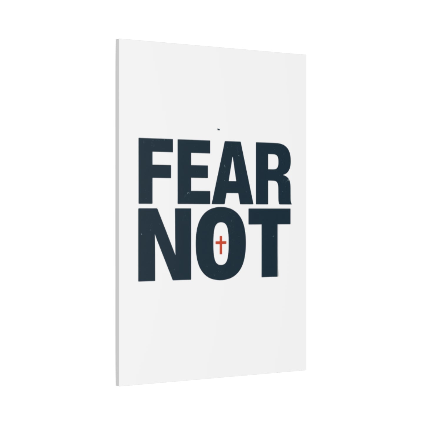Fear Not canvas | Christian wall art, stretched matte gallery wrap