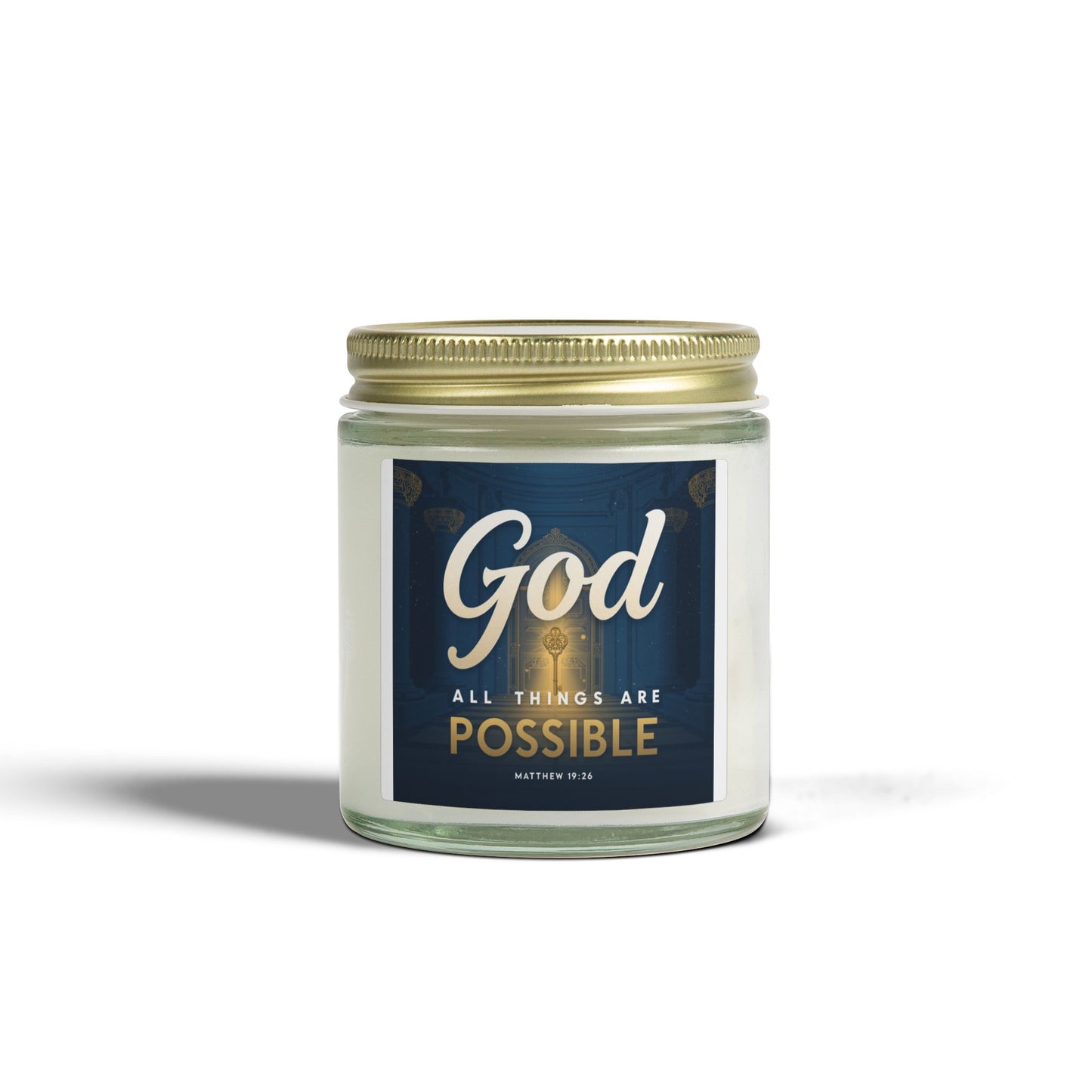 Scented Candles, Coconut Apricot Wax (4oz, 9oz)