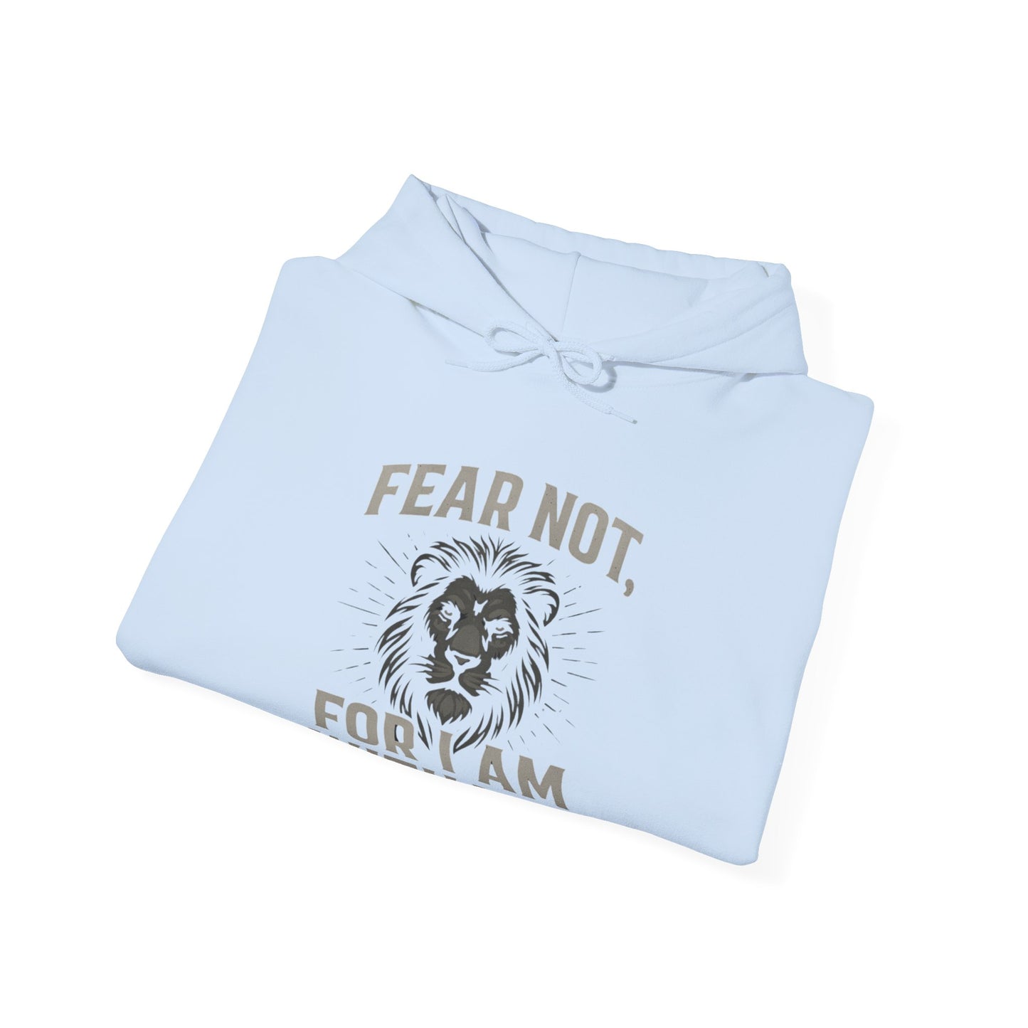 Fear Not Hoodie - Unisex Heavy Blend Sweatshirt, Inspirational Gift, Cozy Apparel, Perfect for Everyday Wear, Bible Verse Clothing