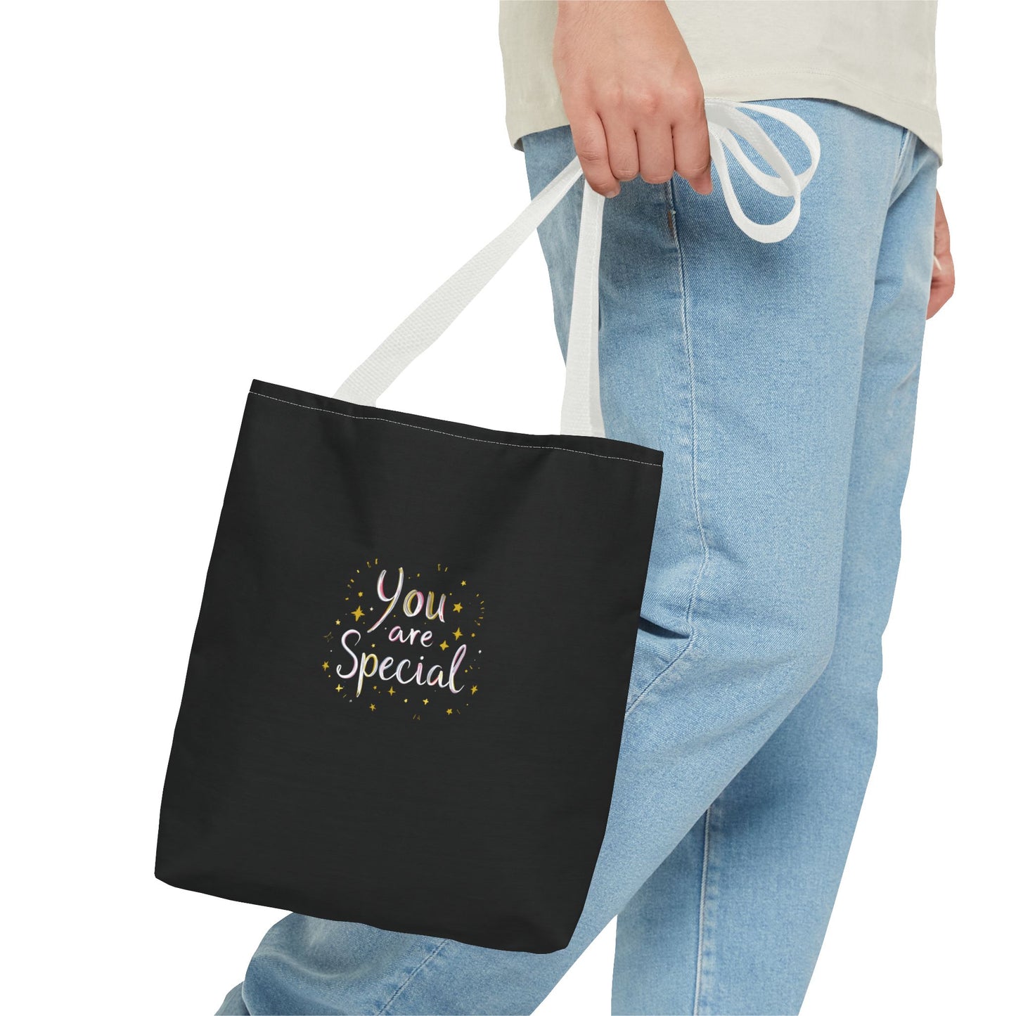You Are Special Tote Bag | Inspirational Typography, Dotted Accent