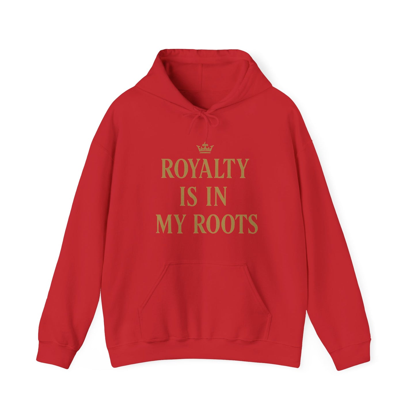 Royalty Roots Hoodie - Unisex Heavy Blend Sweatshirt, Gift for Her, Cozy Wear, Casual Fashion, Statement Piece, Birthday Gift