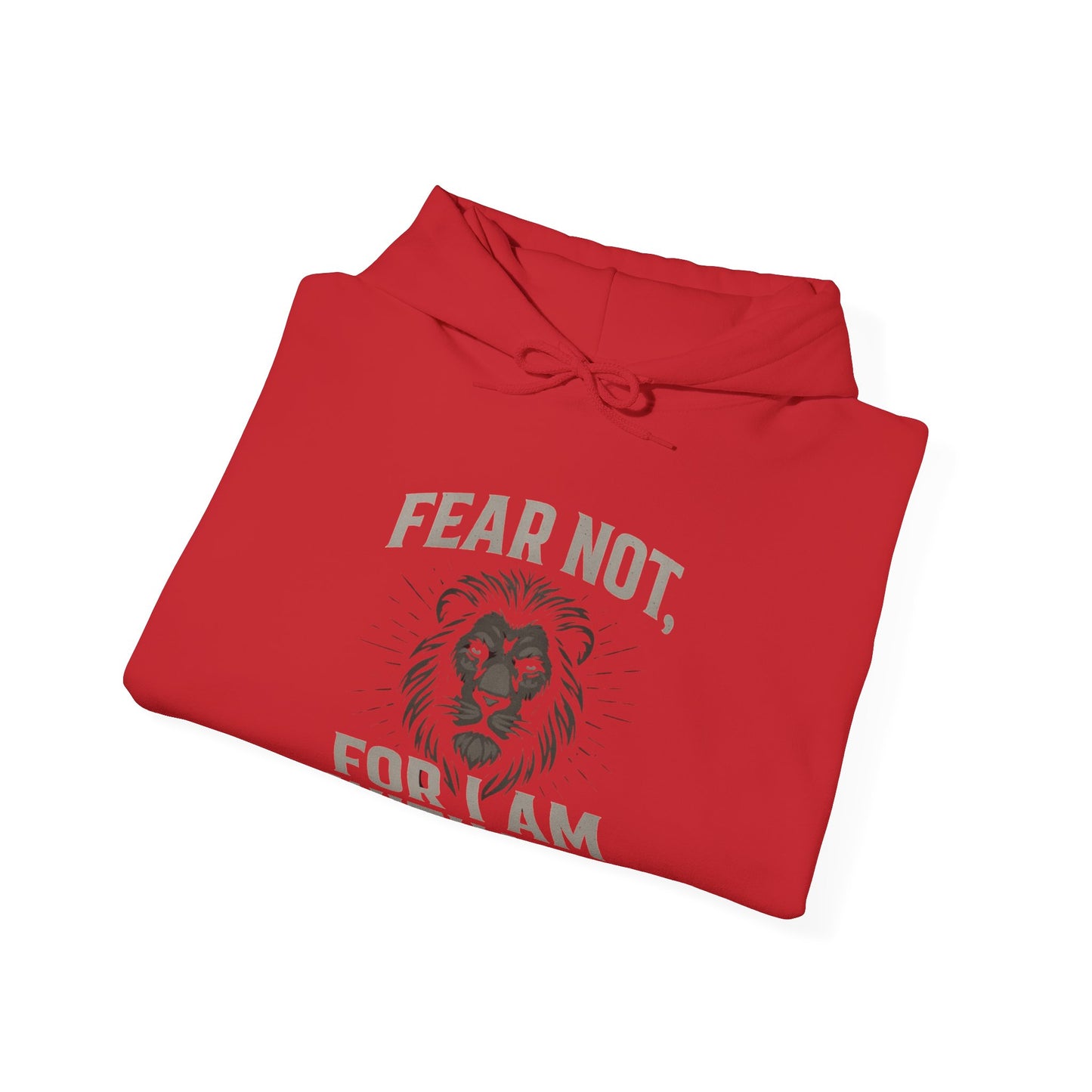 Fear Not Hoodie - Unisex Heavy Blend Sweatshirt, Inspirational Gift, Cozy Apparel, Perfect for Everyday Wear, Bible Verse Clothing