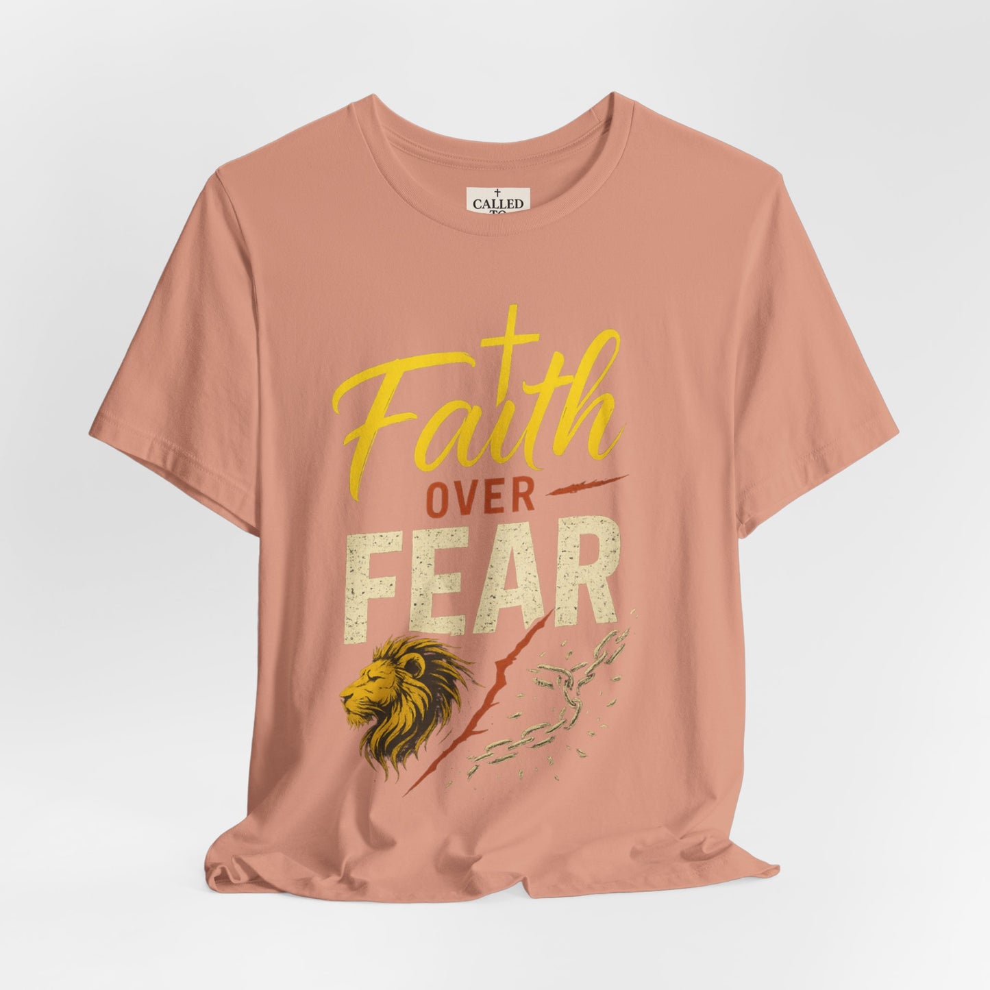 Faith Over Fear Unisex Tee - Inspirational Christian Apparel