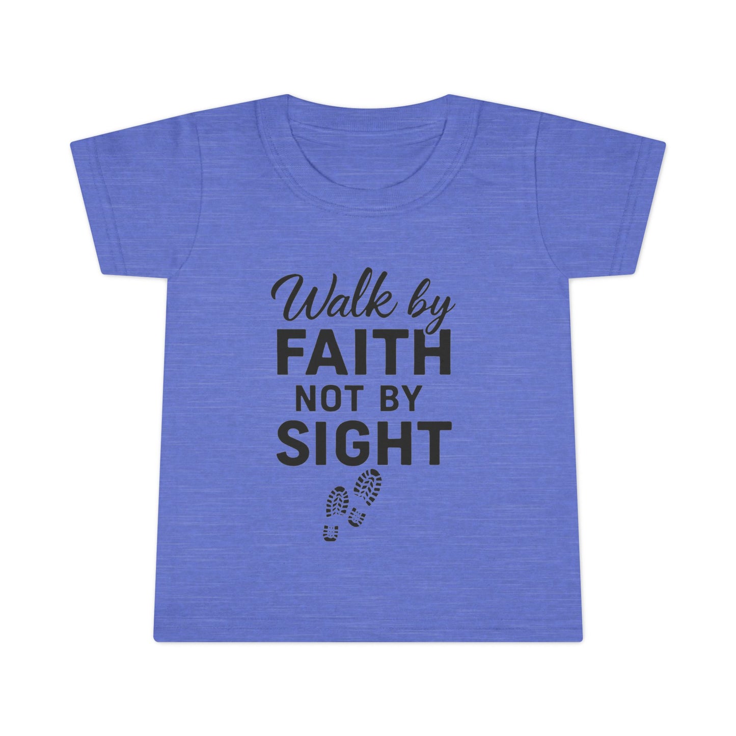 Toddler Faith T-Shirt - Inspirational Christian Gift for Kids, Birthday, Everyday Wear, Motivational Tee