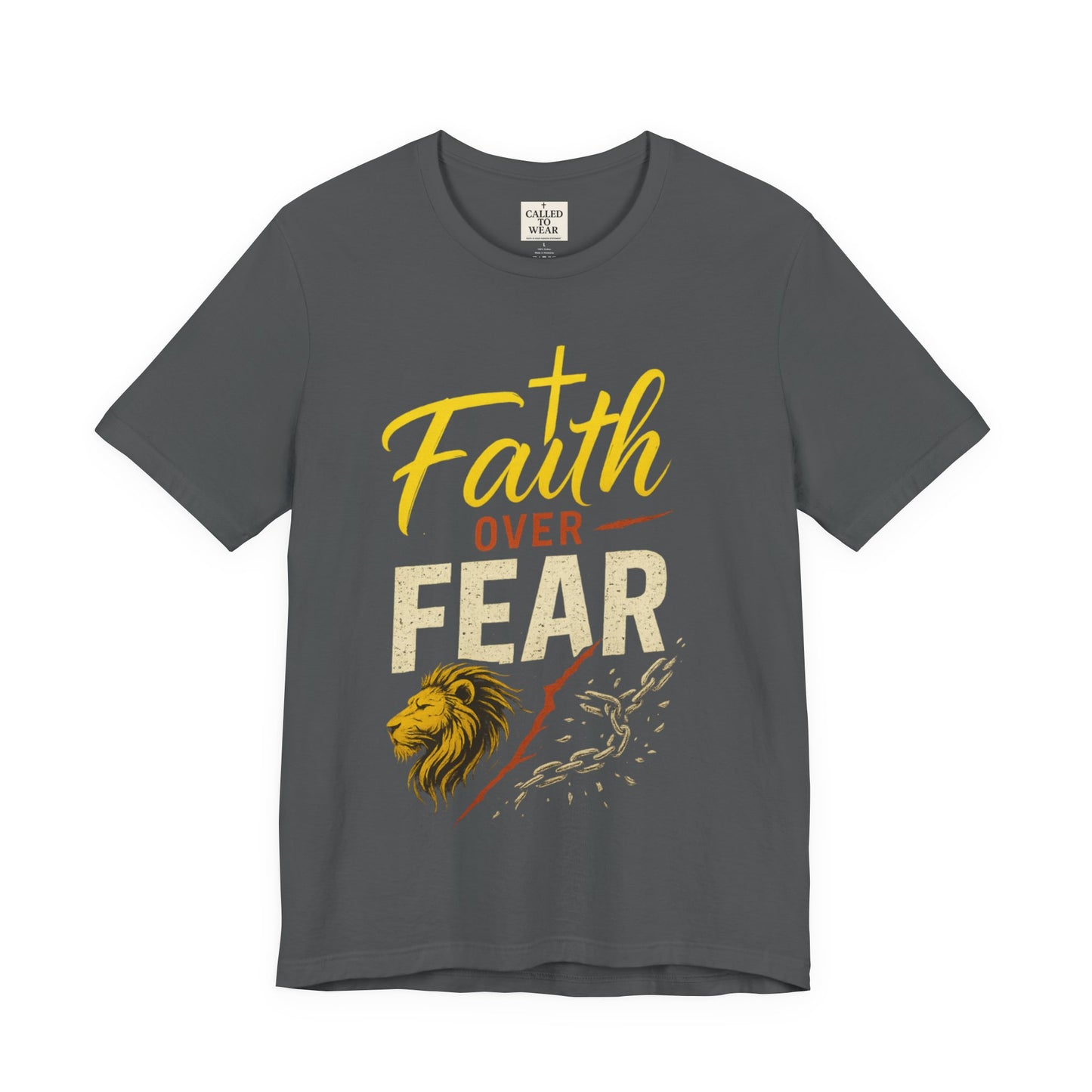 Faith Over Fear Unisex Tee - Inspirational Christian Apparel