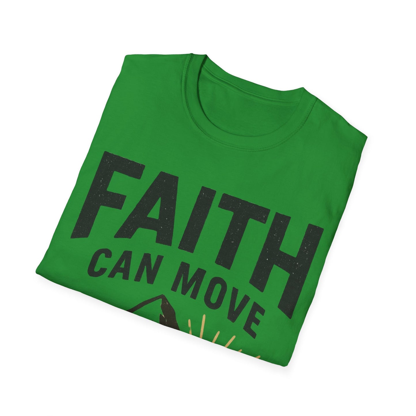 Faith-Inspired Unisex Softstyle T-Shirt - Inspirational Gift, Christian Apparel, Religious Tee, Motivational Shirt, Scripture Tee
