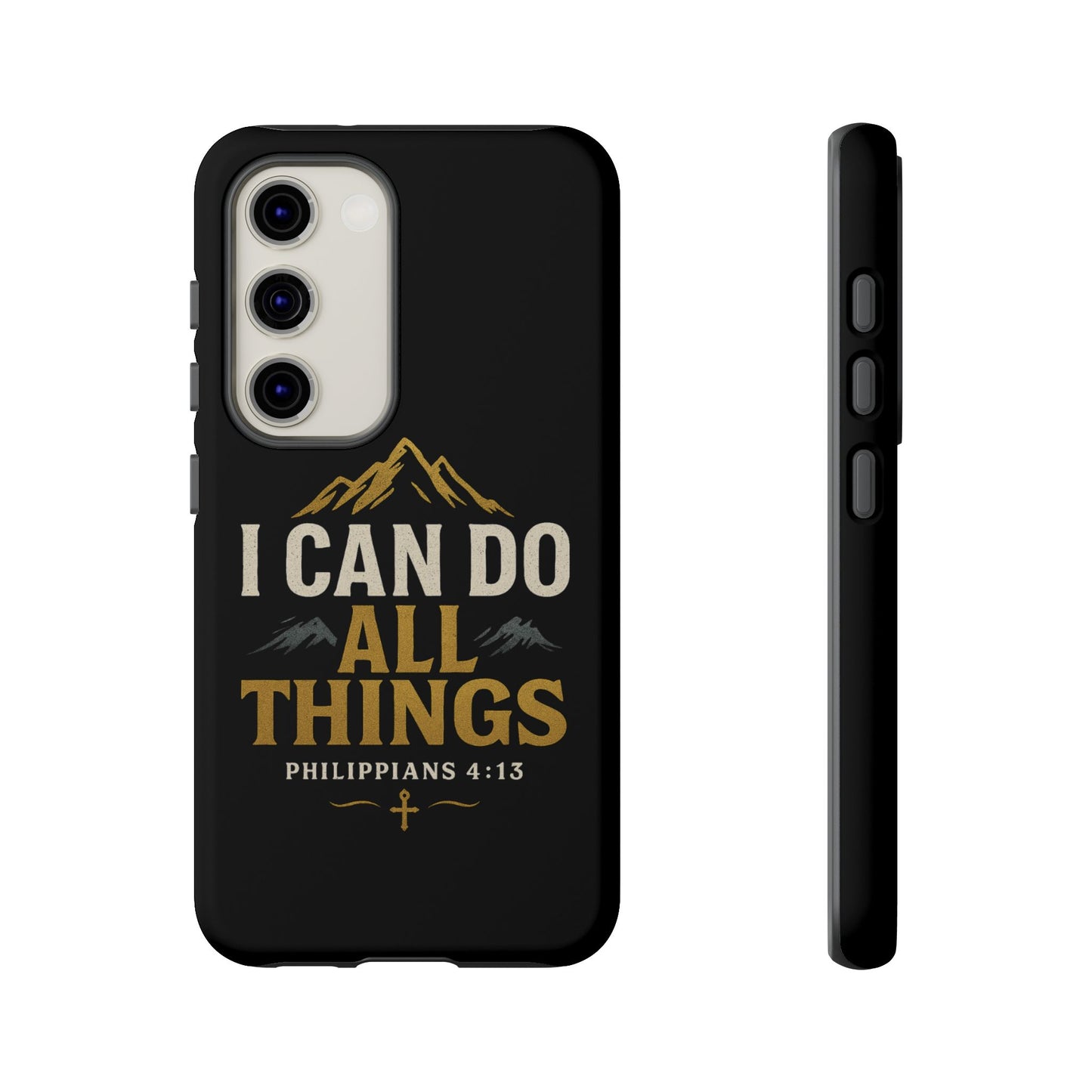 I Can Do All Things Phone Case, Inspirational Phone Cover, Christian Gift, Motivational Tech Accessory, Bible Verse Case, Tough Cases