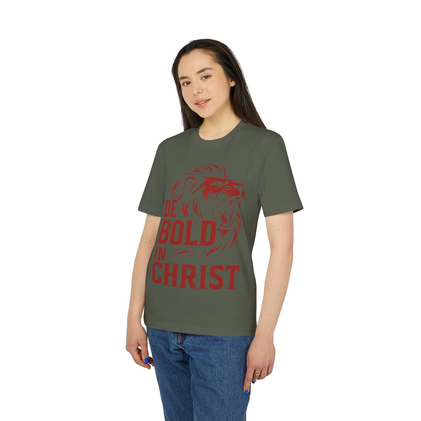 Bold in Christ Unisex T-shirt, Inspirational Christian Tee, Faith-Based Apparel