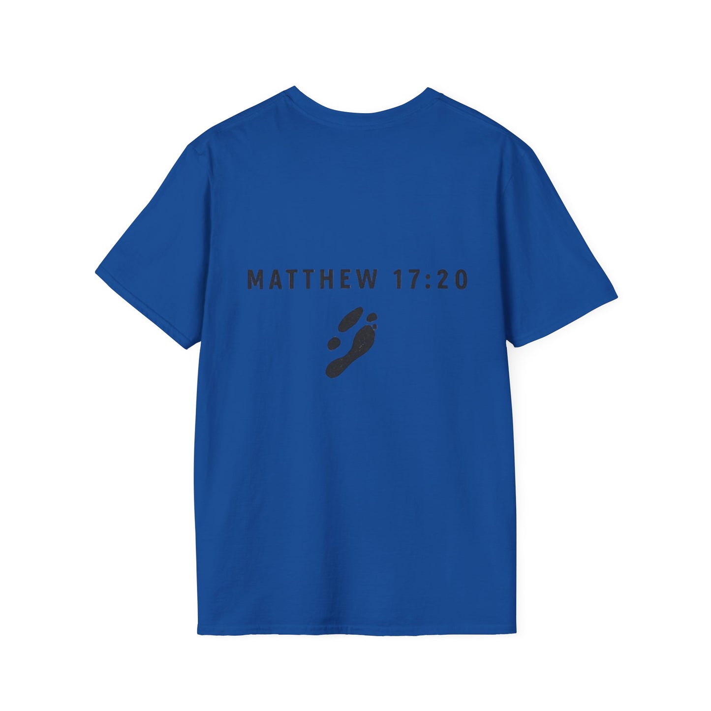 Faith-Inspired Unisex Softstyle T-Shirt - Inspirational Gift, Christian Apparel, Religious Tee, Motivational Shirt, Scripture Tee