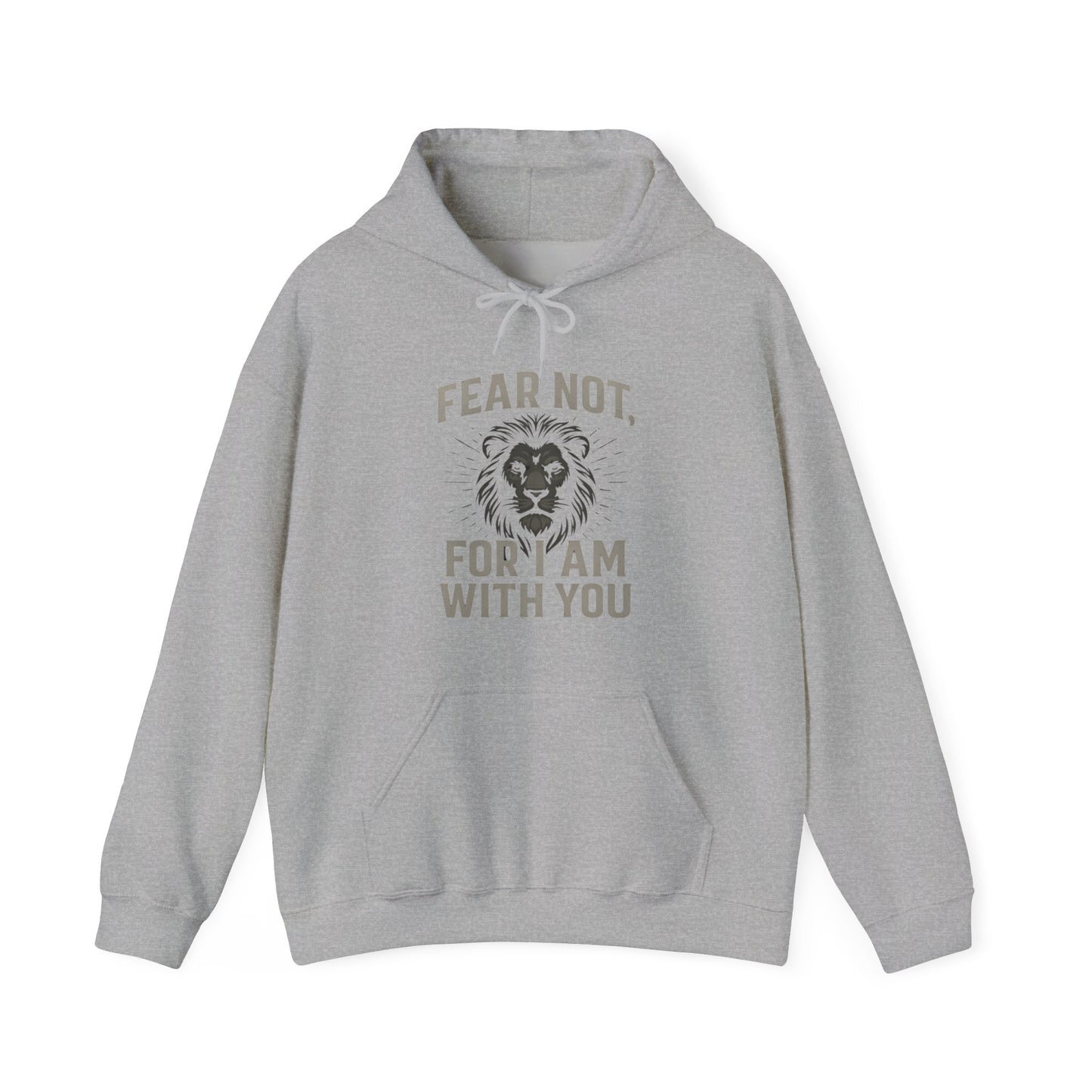 Fear Not Hoodie - Unisex Heavy Blend Sweatshirt, Inspirational Gift, Cozy Apparel, Perfect for Everyday Wear, Bible Verse Clothing
