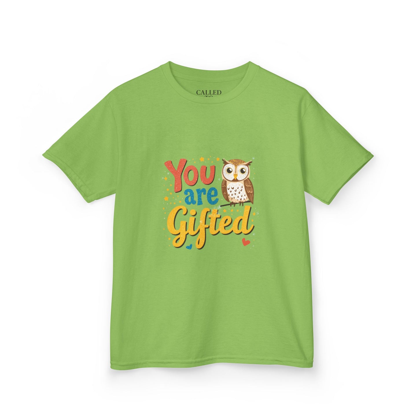 You Are Gifted Owl Kids Tee | Encouraging Children's Shirt