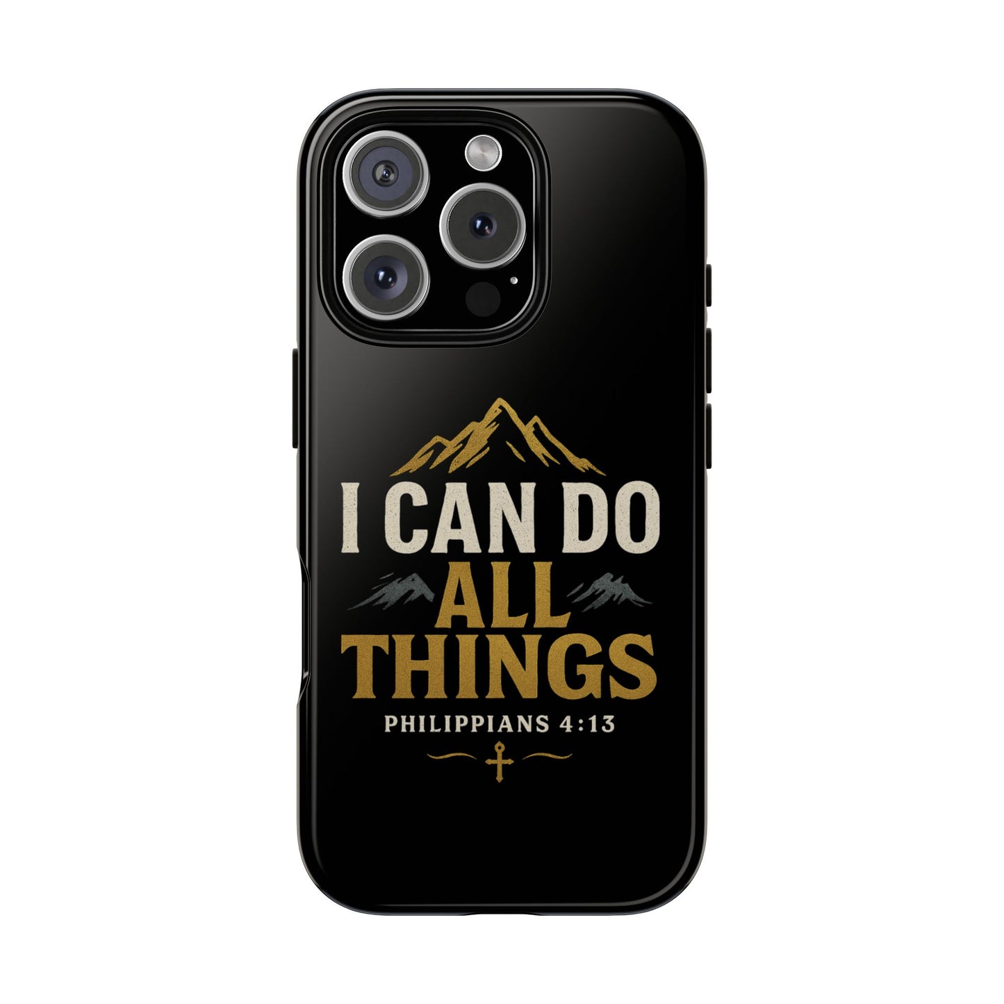 I Can Do All Things Phone Case, Inspirational Phone Cover, Christian Gift, Motivational Tech Accessory, Bible Verse Case, Tough Cases