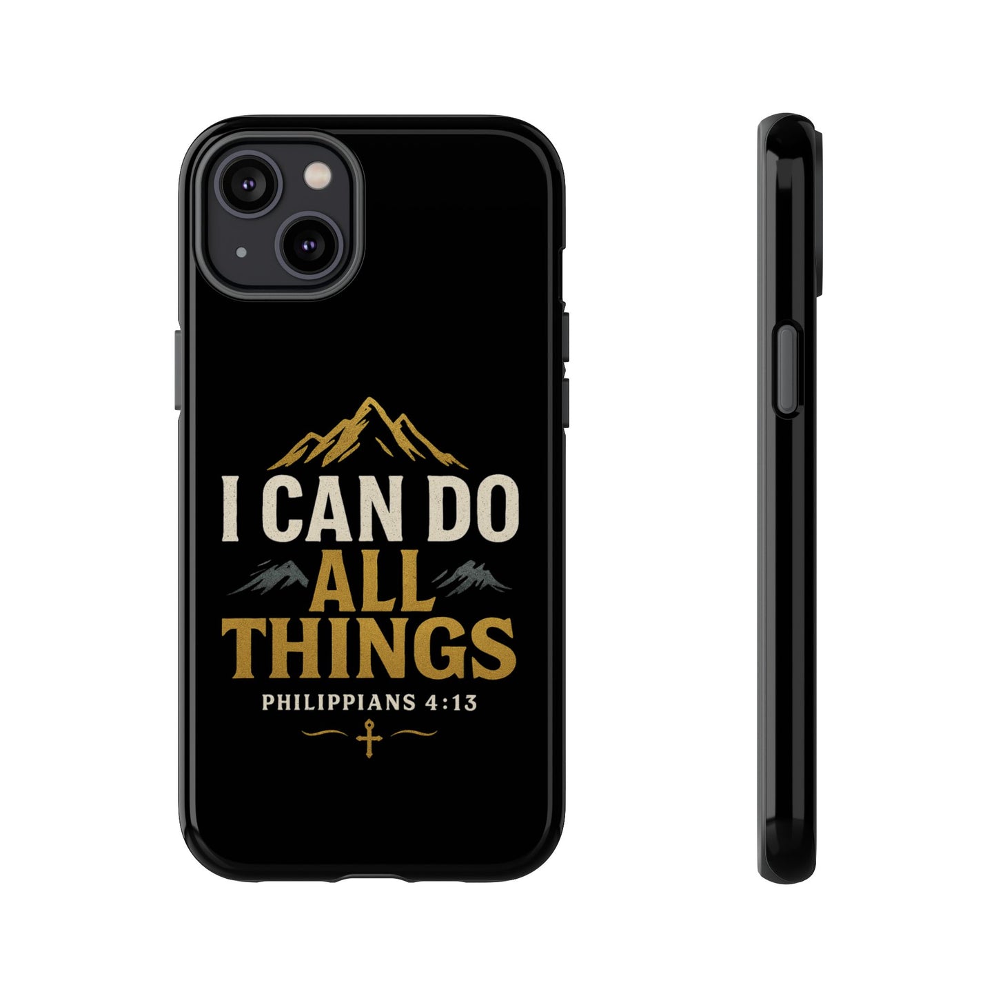 I Can Do All Things Phone Case, Inspirational Phone Cover, Christian Gift, Motivational Tech Accessory, Bible Verse Case, Tough Cases