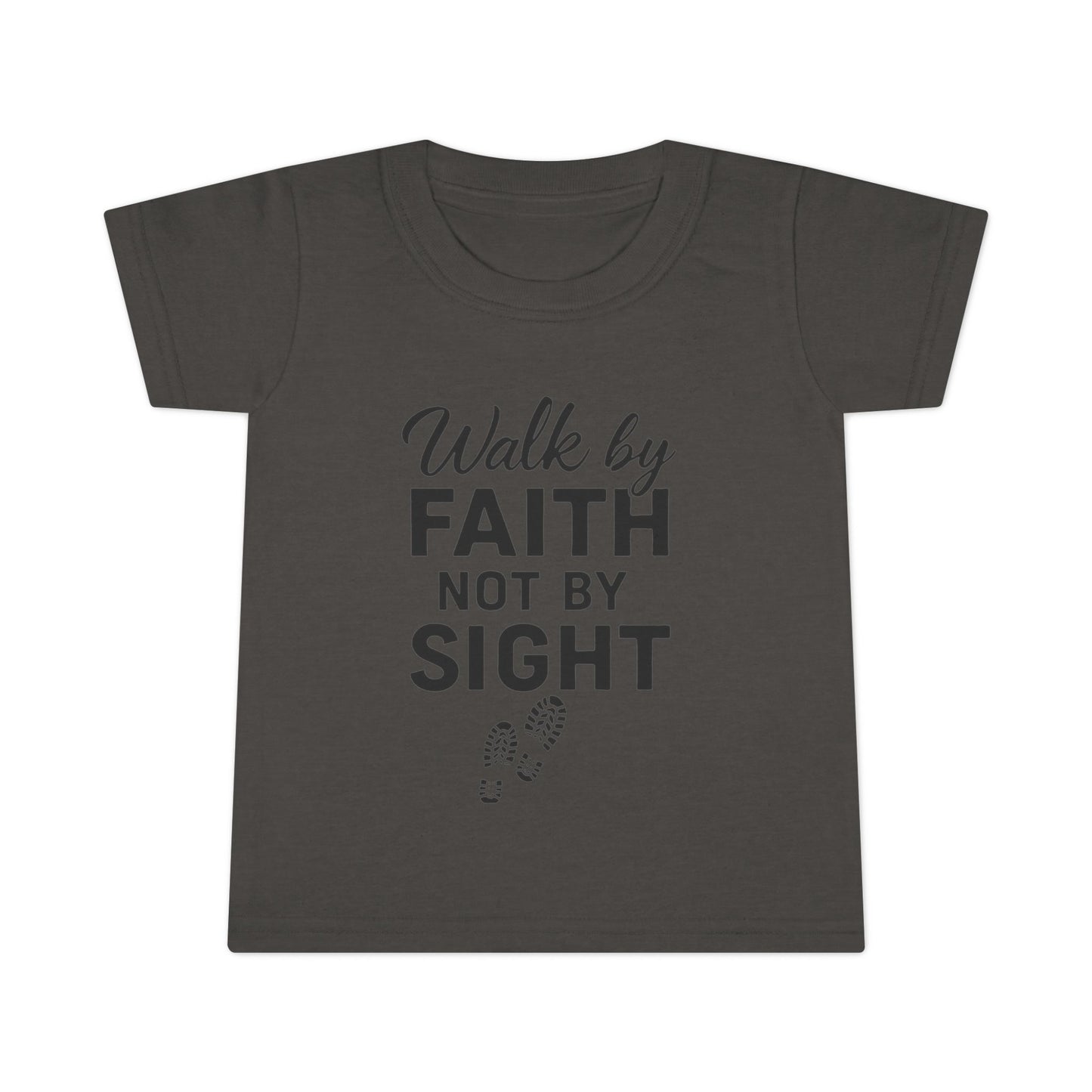 Toddler Faith T-Shirt - Inspirational Christian Gift for Kids, Birthday, Everyday Wear, Motivational Tee