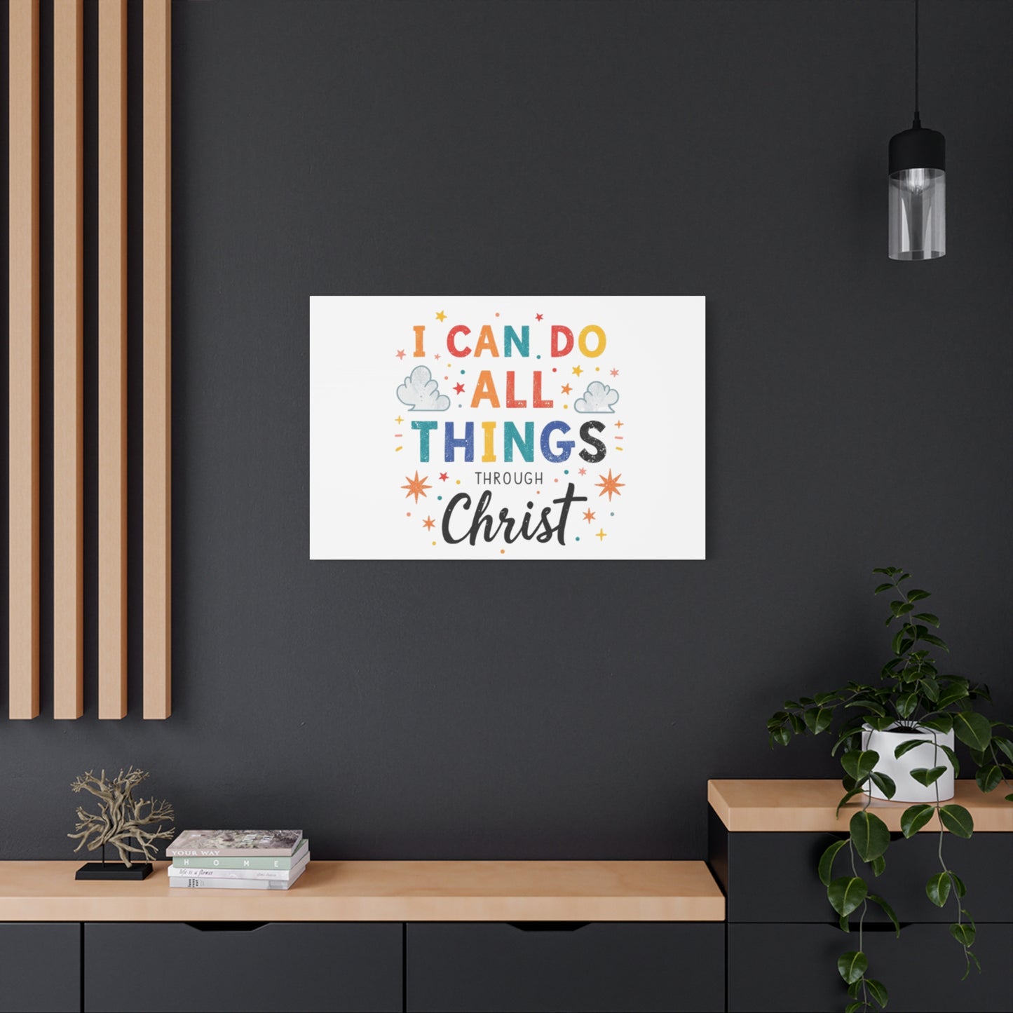 I Can Do All Things Through Christ Matte Canvas