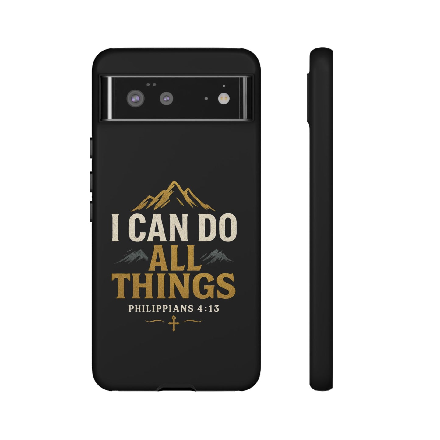 I Can Do All Things Phone Case, Inspirational Phone Cover, Christian Gift, Motivational Tech Accessory, Bible Verse Case, Tough Cases
