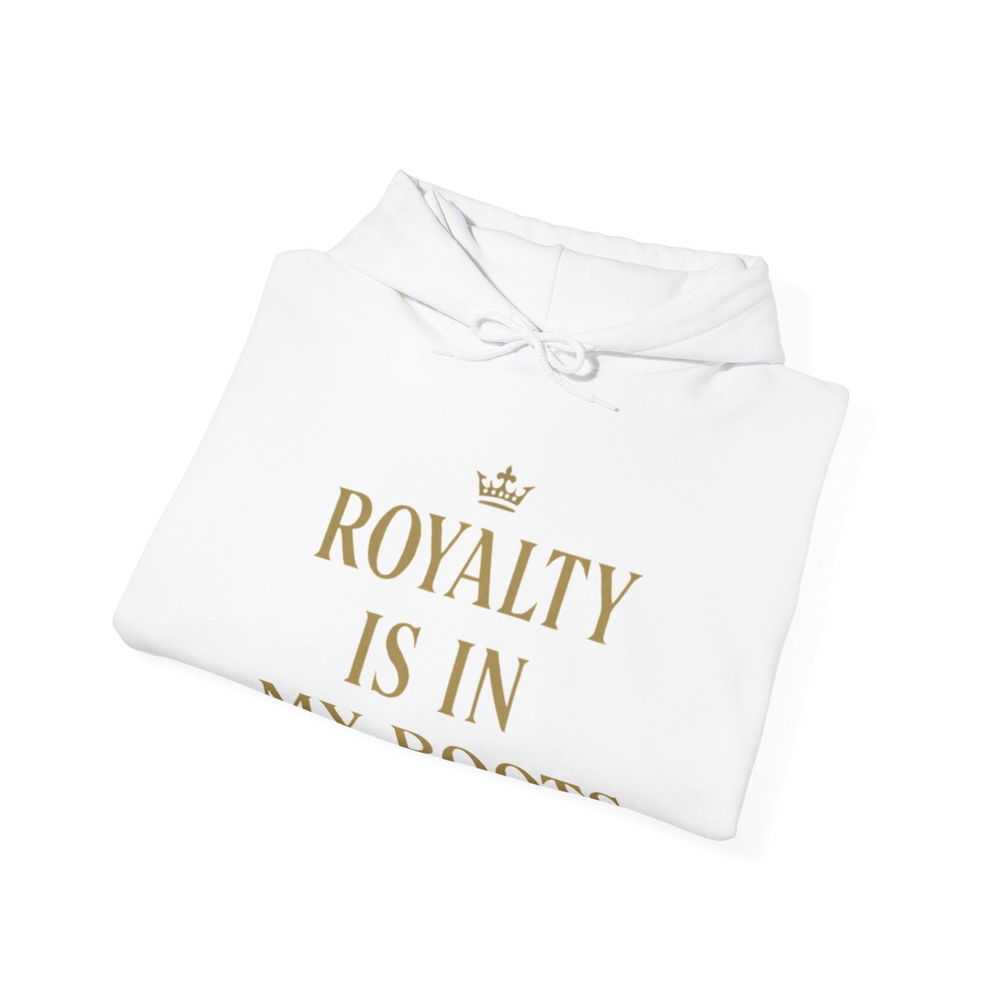 Royalty Roots Hoodie - Unisex Heavy Blend Sweatshirt, Gift for Her, Cozy Wear, Casual Fashion, Statement Piece, Birthday Gift