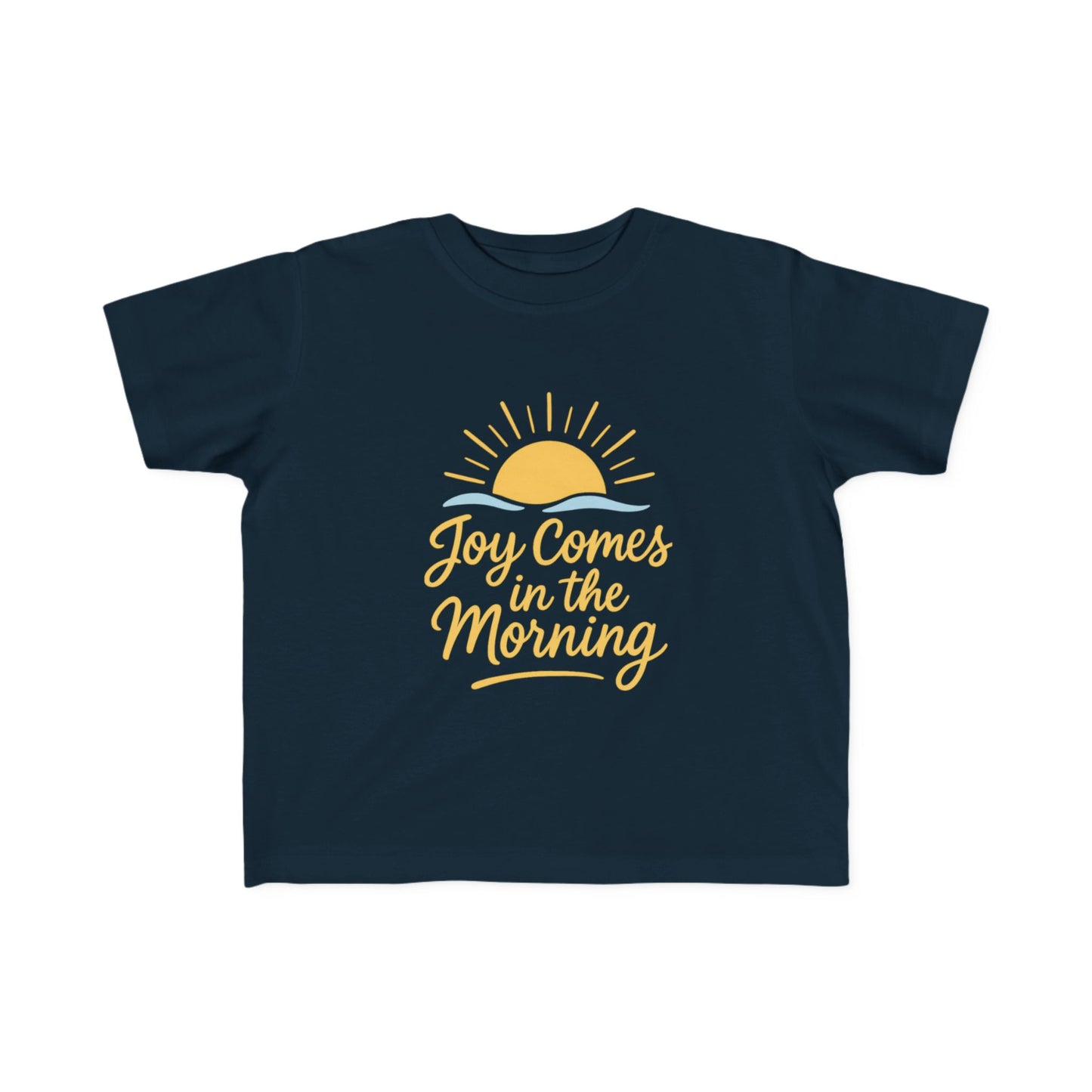 Joyful Sunrise Toddler Tee, Kids T-Shirt, Baby Gift, Inspirational Tee, Spring/Summer Wear, Playful Apparel