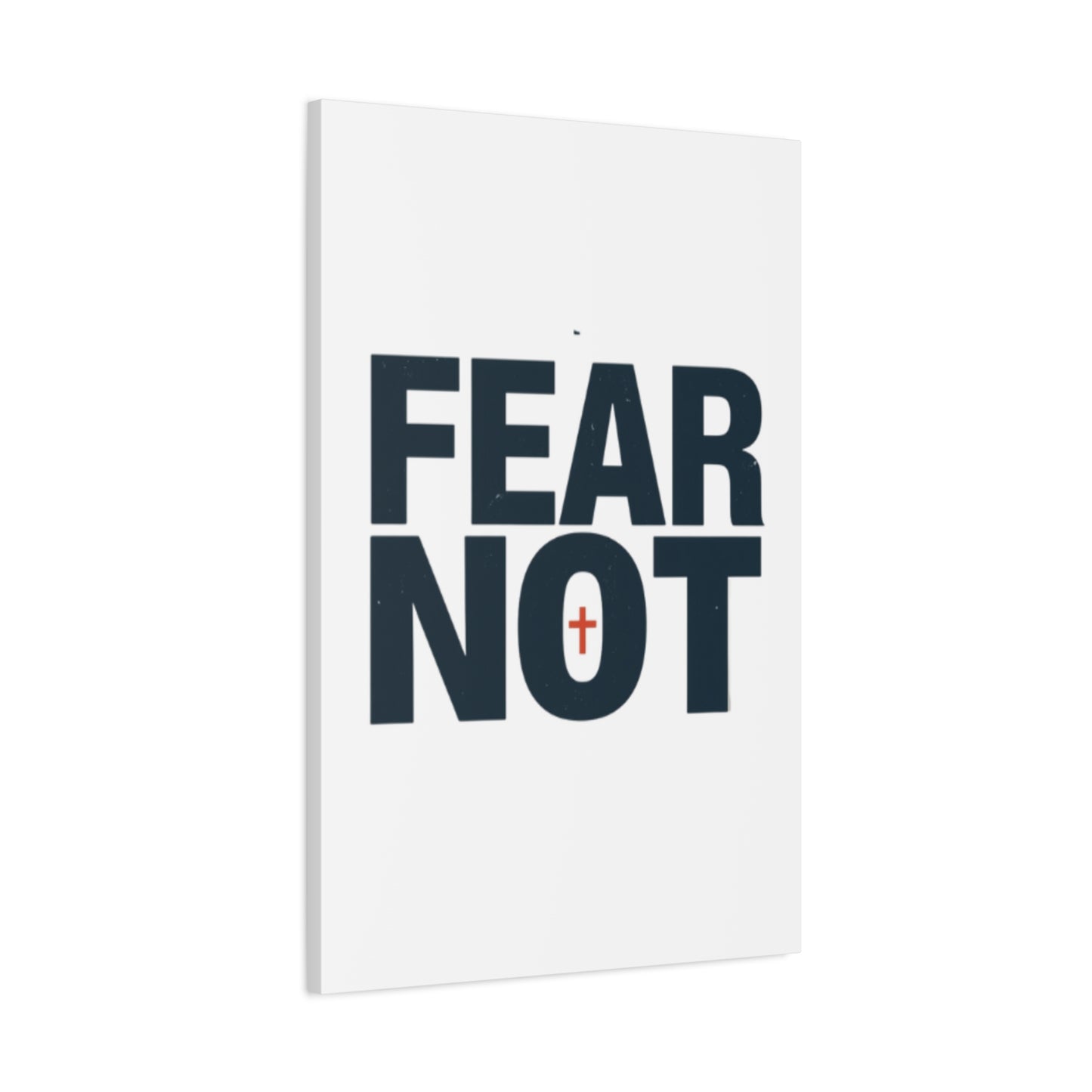 Fear Not canvas | Christian wall art, stretched matte gallery wrap