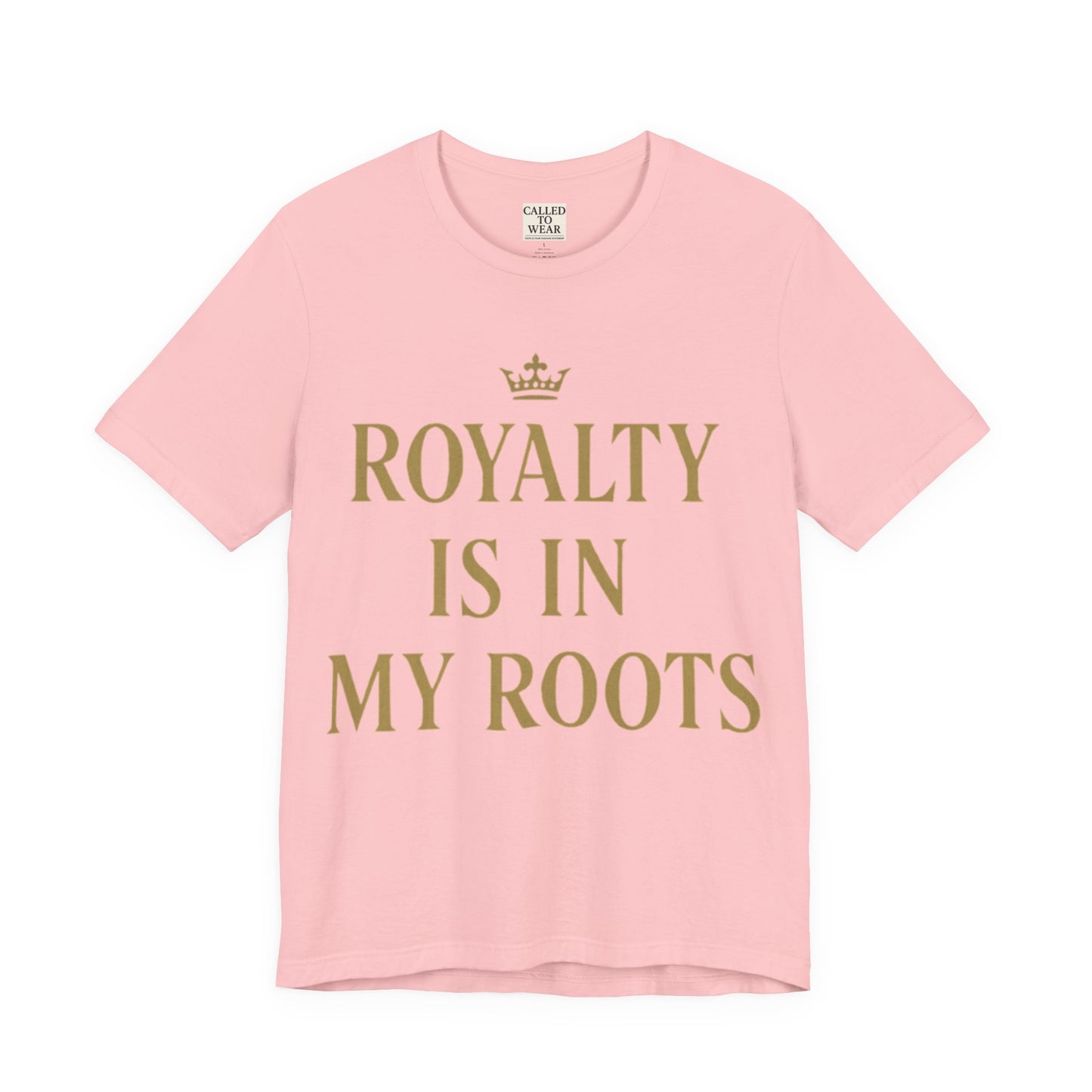 Royalty Roots Tee - Unisex Jersey Short Sleeve T-Shirt, Perfect for Family Gatherings, Casual Outings, Birthdays, Gifts