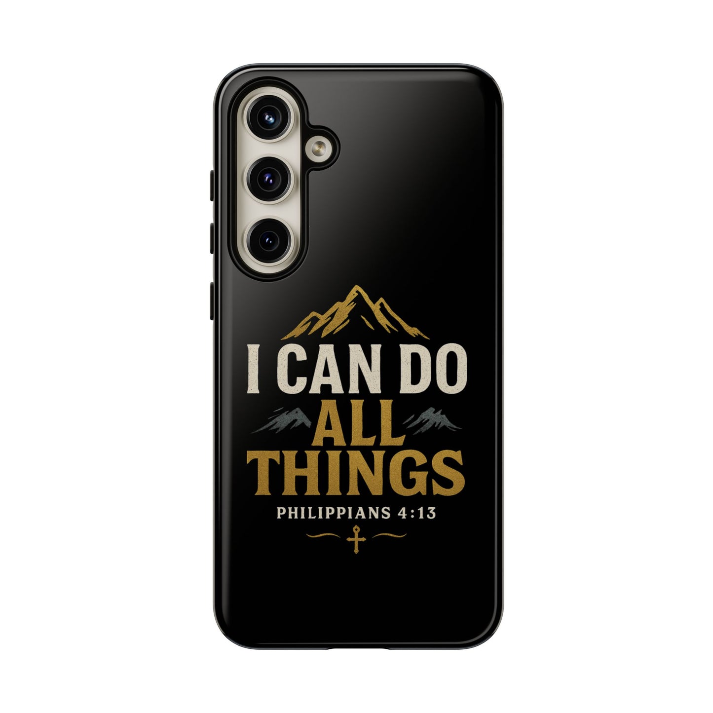 I Can Do All Things Phone Case, Inspirational Phone Cover, Christian Gift, Motivational Tech Accessory, Bible Verse Case, Tough Cases