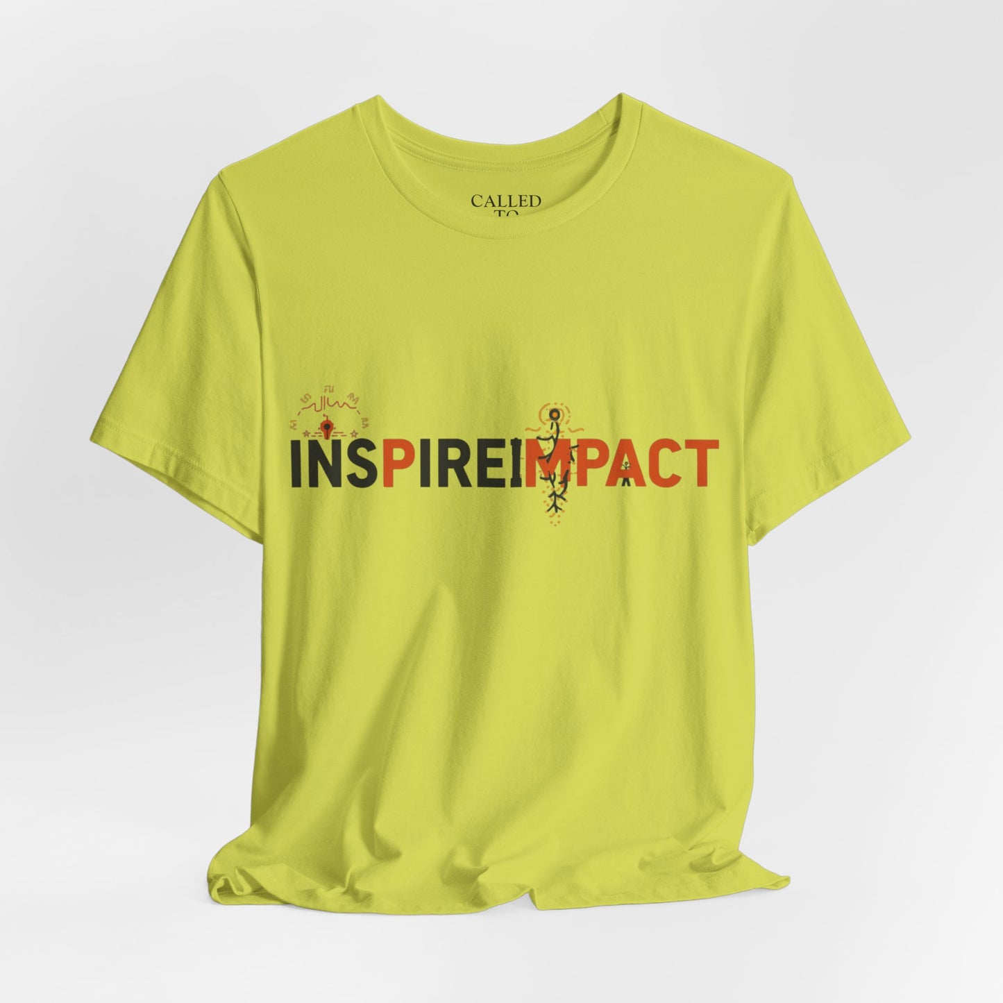 Inspire Impact graphic Tee | Inspirational typography t-shirt