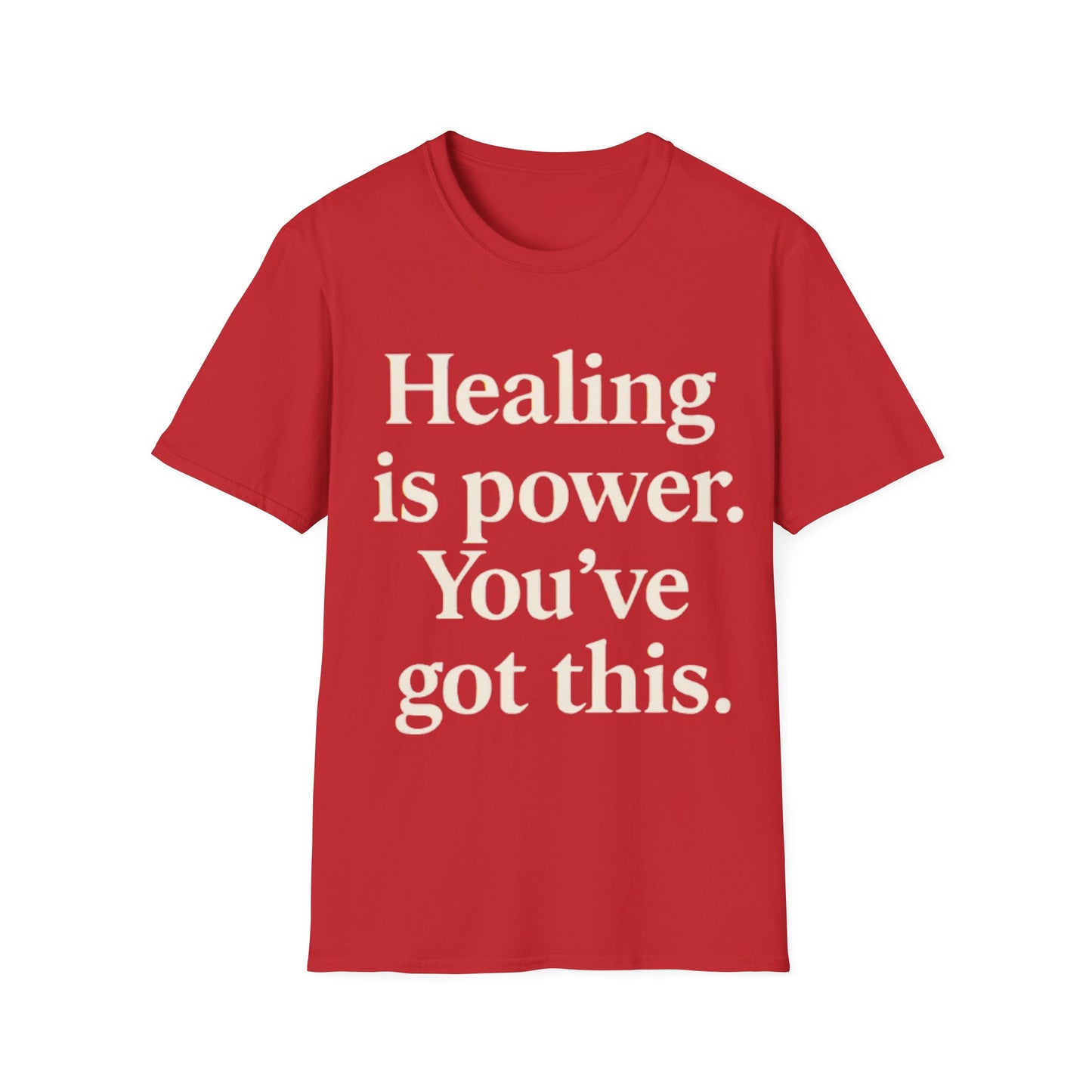 Healing Power T-Shirt | Motivational Tee, Wellness Apparel, Gift for Friends