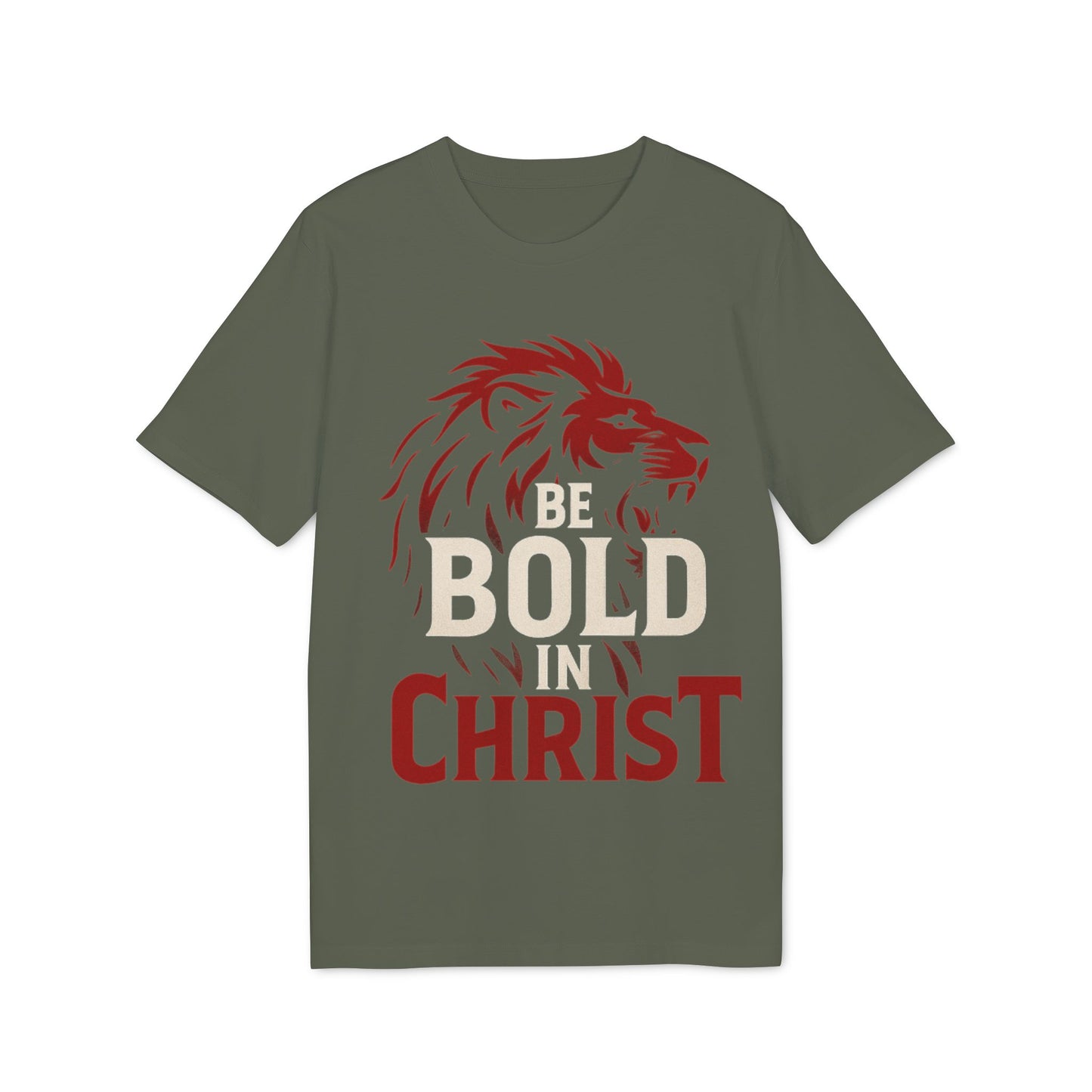 Christian Identity Unisex T-Shirt - Be Bold In Christ - Faith-Based Tee