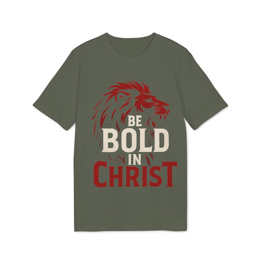 Christian Identity Unisex T-Shirt - Be Bold In Christ - Faith-Based Tee