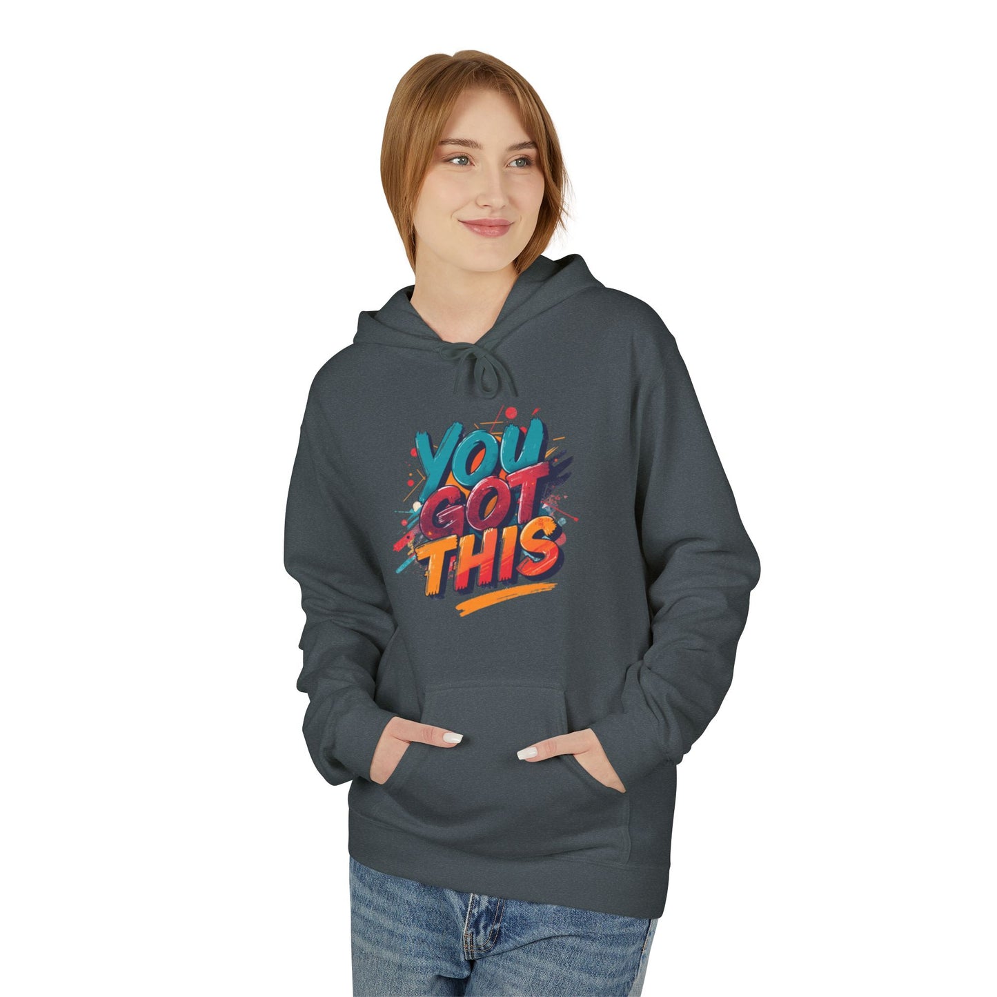 You Got This Brush Lettering Hoodie | Encouragement Motivational Pullover