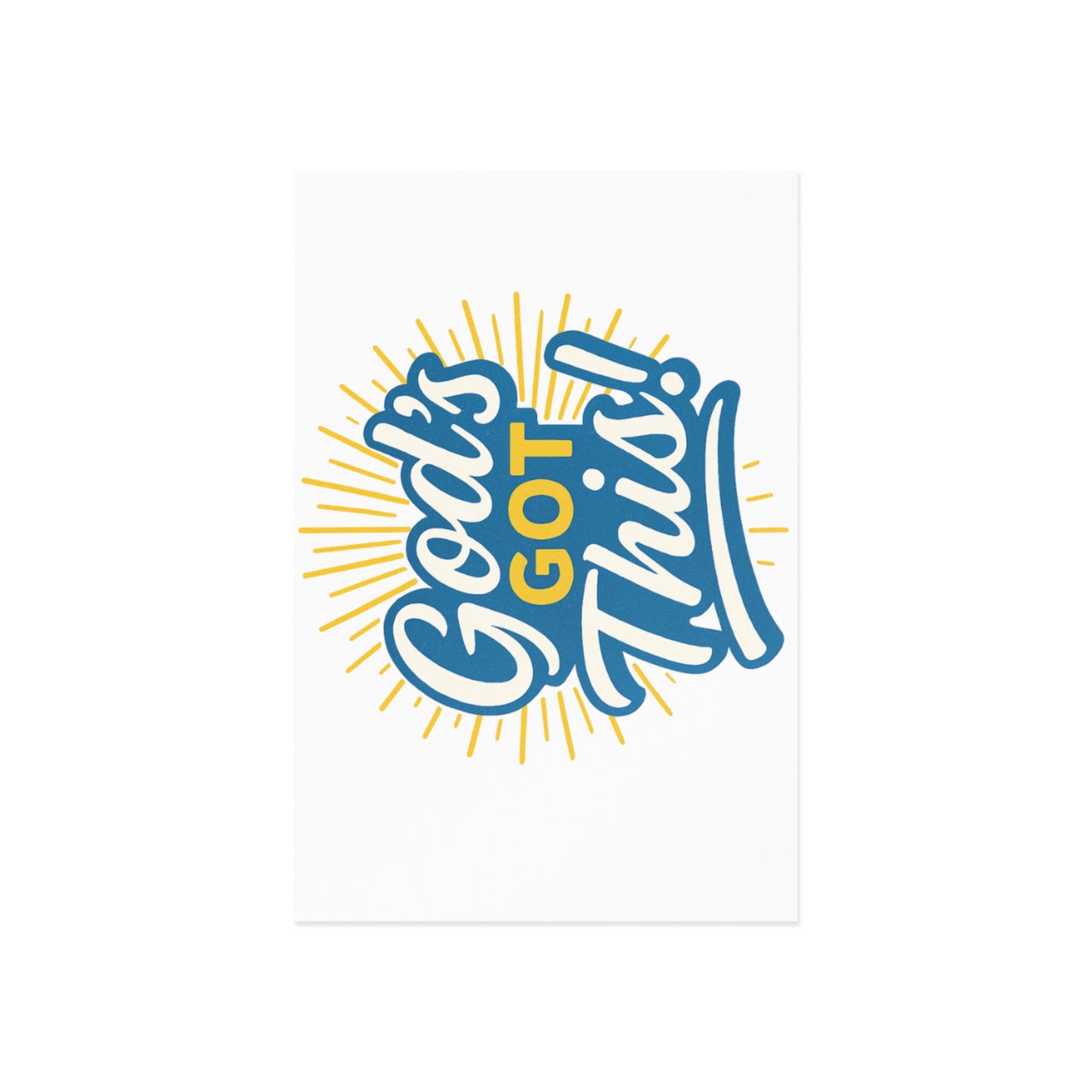 Inspirational Fine Art Postcards - Motivational Greeting Cards for Encouragement, God-themed Stationery, Gifts for Friends