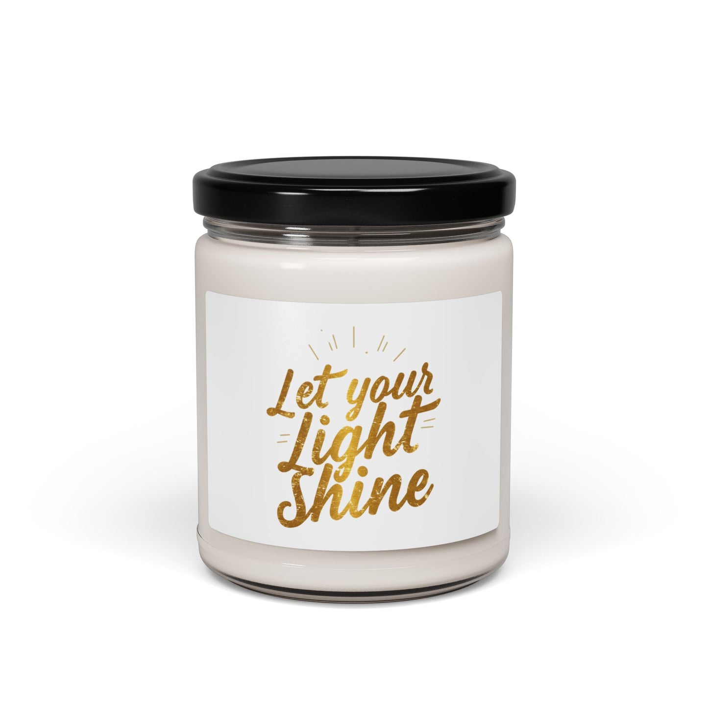 Let Your Light Shine Candle | Soy Jar Candle 9oz