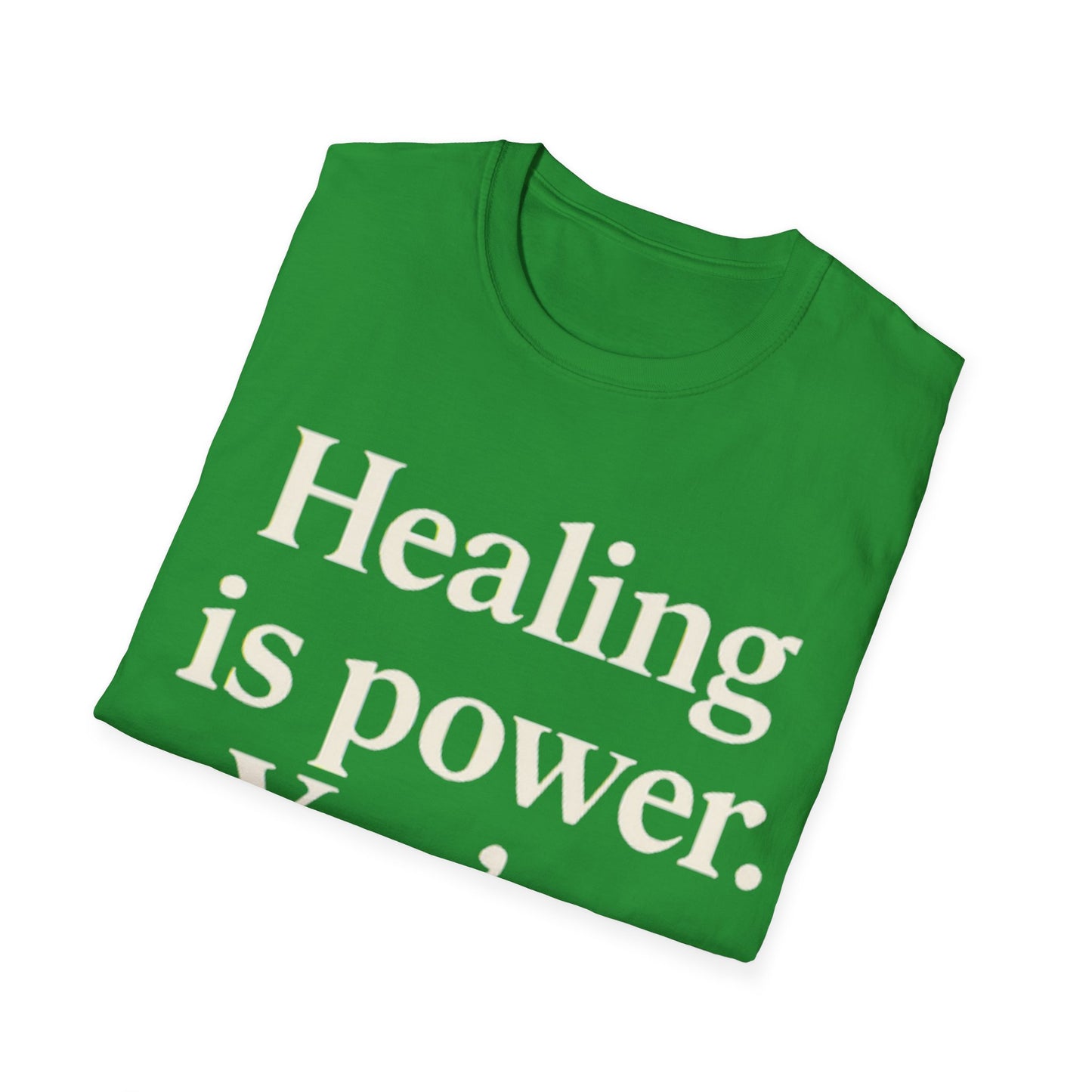 Healing Power T-Shirt | Motivational Tee, Wellness Apparel, Gift for Friends
